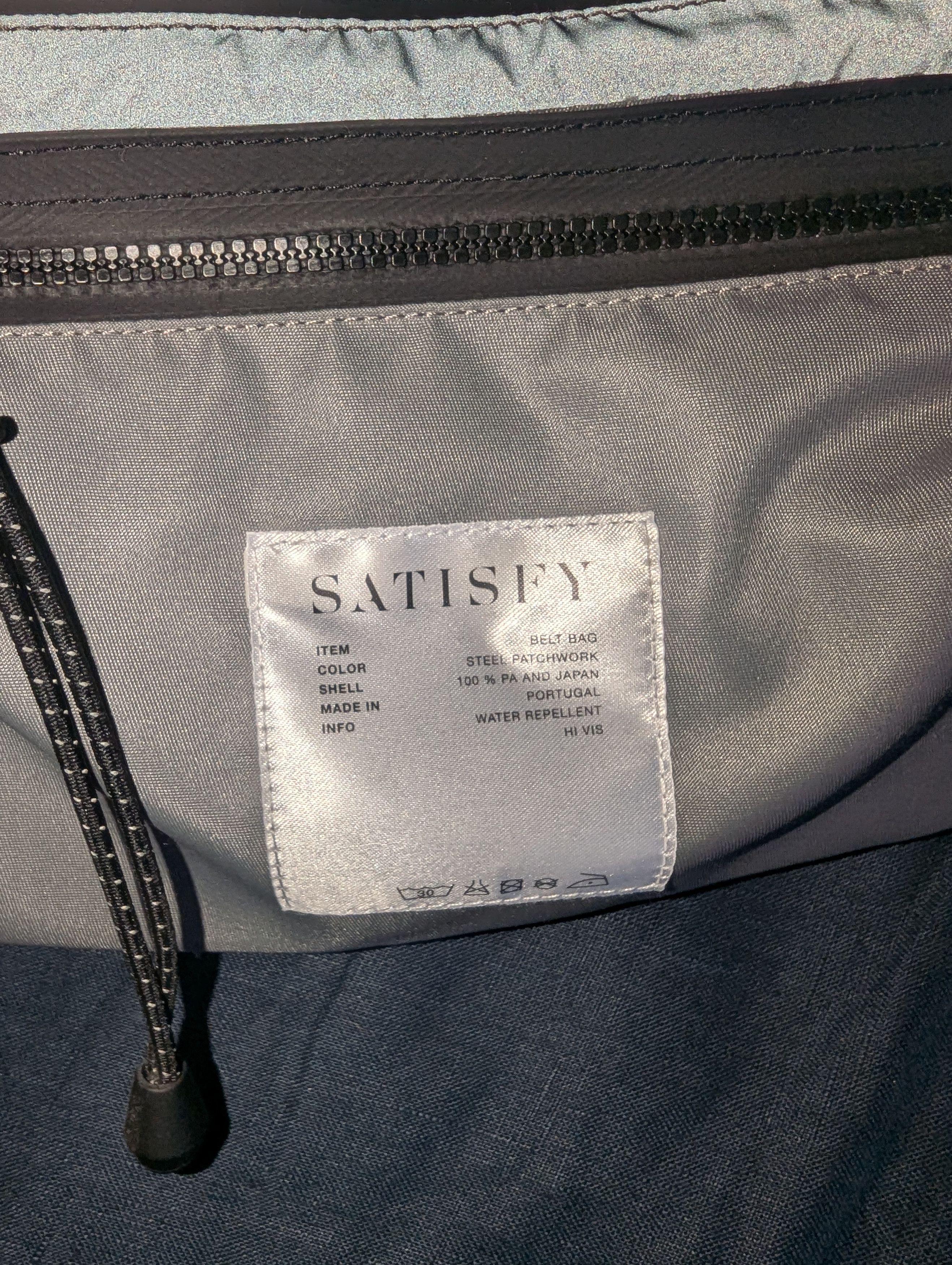 Satisfy Satisfy Silver Post-Run Belt Bag Size ONE SIZE - 5 Thumbnail