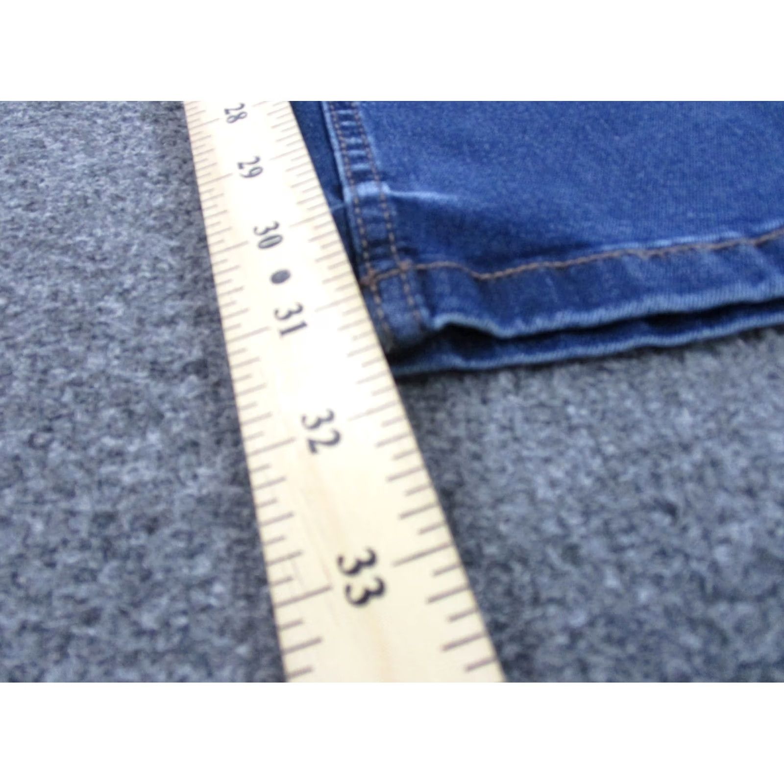 Denime Perfect Jean NYC Jeans Mens 28 X 32 Blue Denim Slim Straight Casual NEW Jeans Mens 28 X 32 Blue Denim Straight Casual Vintage? Size US 28 / EU 44 - 4 Thumbnail