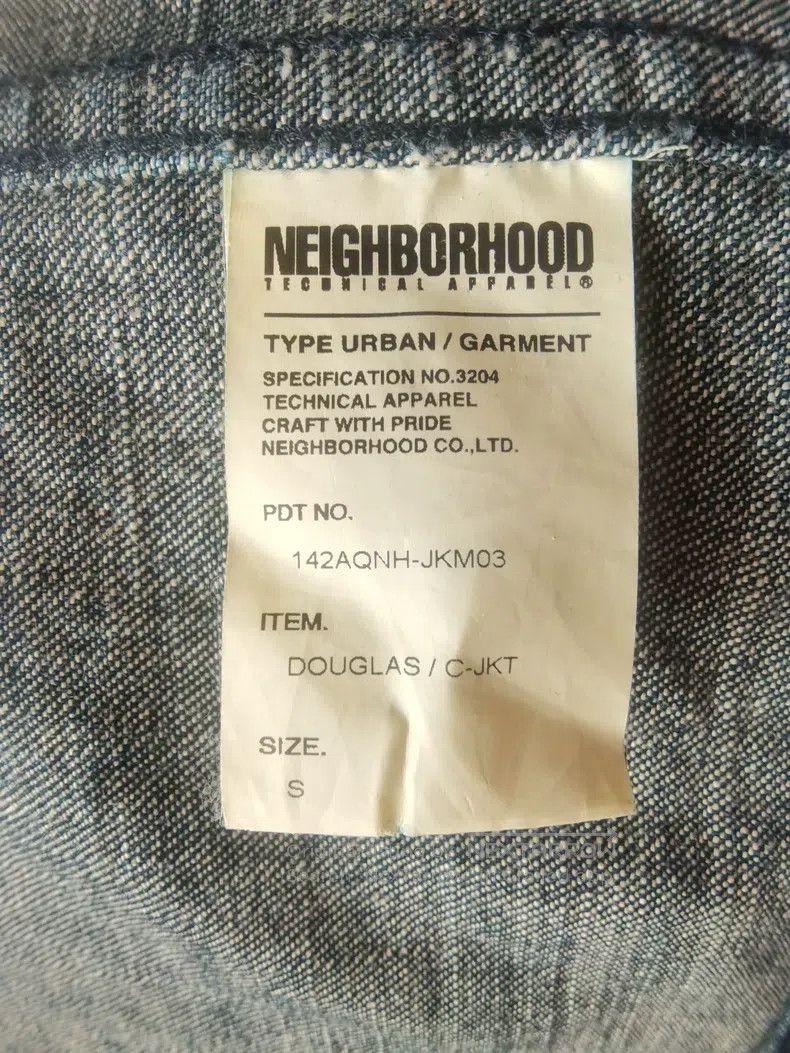 Neighborhood Neighborhood Denim Jacket Size US S / EU 44-46 / 1 - 7 Thumbnail