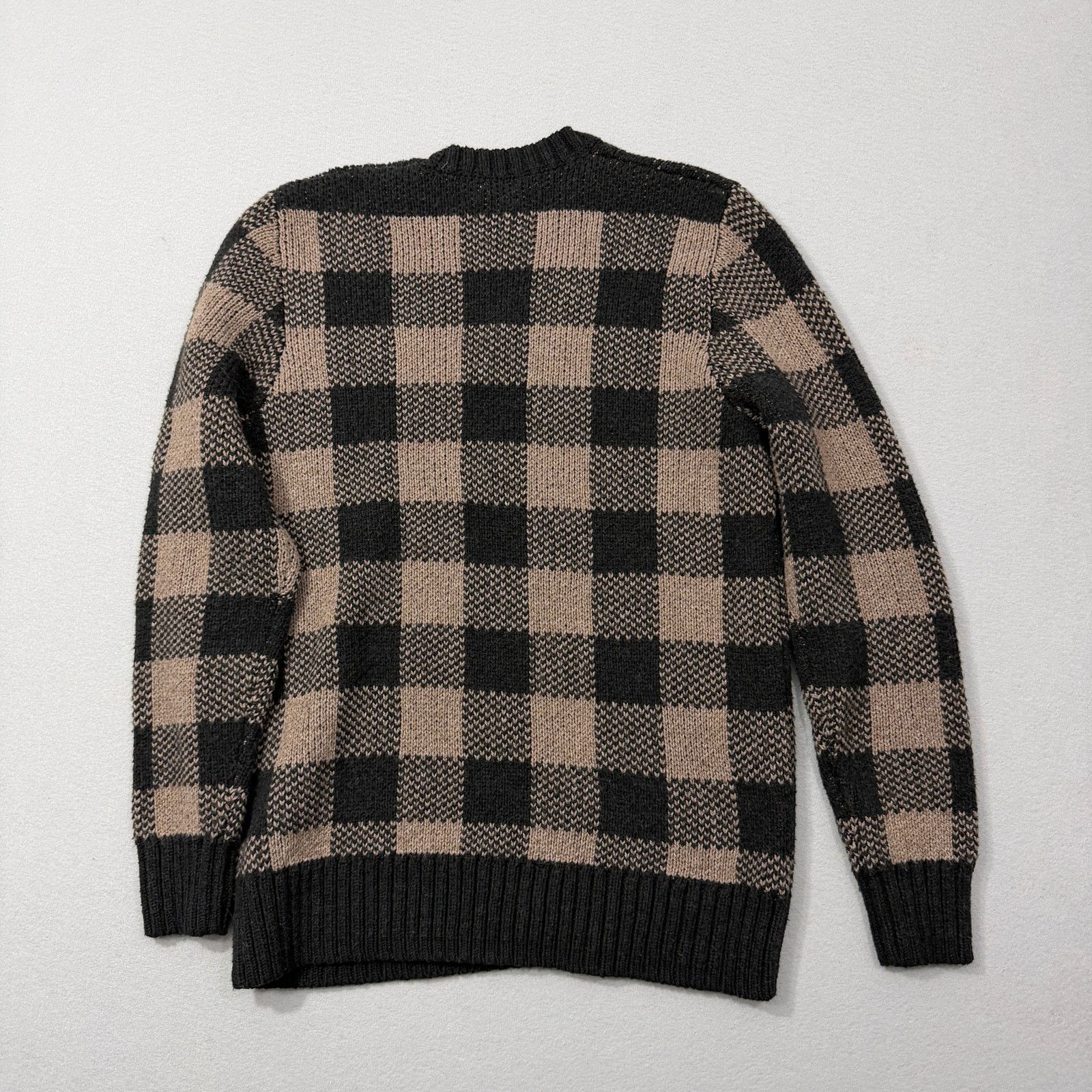 Smartwool Smartwool Cozy Lodge Buff Check Sweater Men's Large Crewneck Size US L / EU 52-54 / 3 - 7 Thumbnail