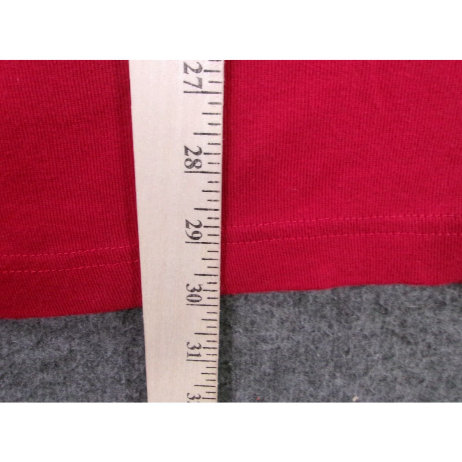 Basic Editions VINTAGE Basic Editions Shirt Men 2XL Red Henley Long Sleeve Classic Outdoor Casual Size US XXL / EU 58 / 5 - 5 Thumbnail