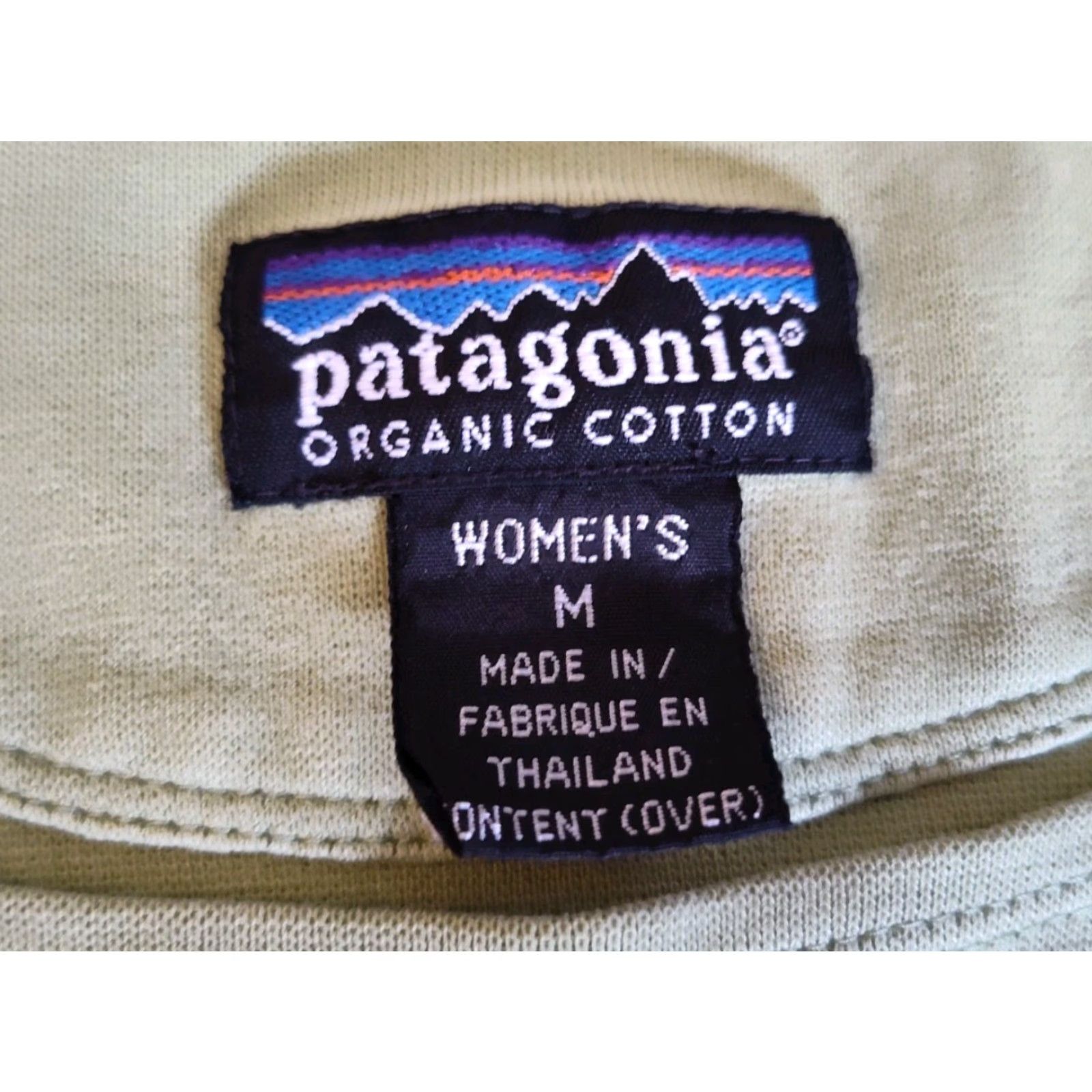 Patagonia VINTAGE Patagonia Women's Long Sleeve Base Layer Shirt Green M Stretch Size M / US 6-8 / IT 42-44 - 7 Thumbnail
