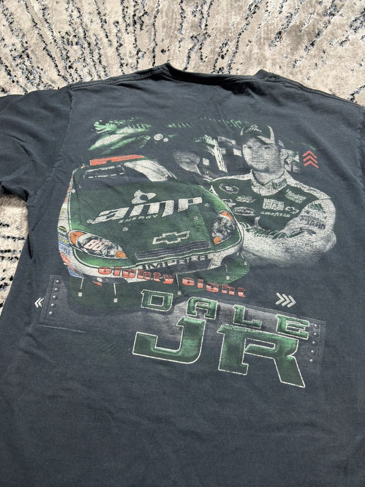 Chase Authentics × Vintage Y2K Dale Earnhardt Jr Diet Mountain Dew T Shirt Double Sided Size US M / EU 48-50 / 2 - 2 Thumbnail