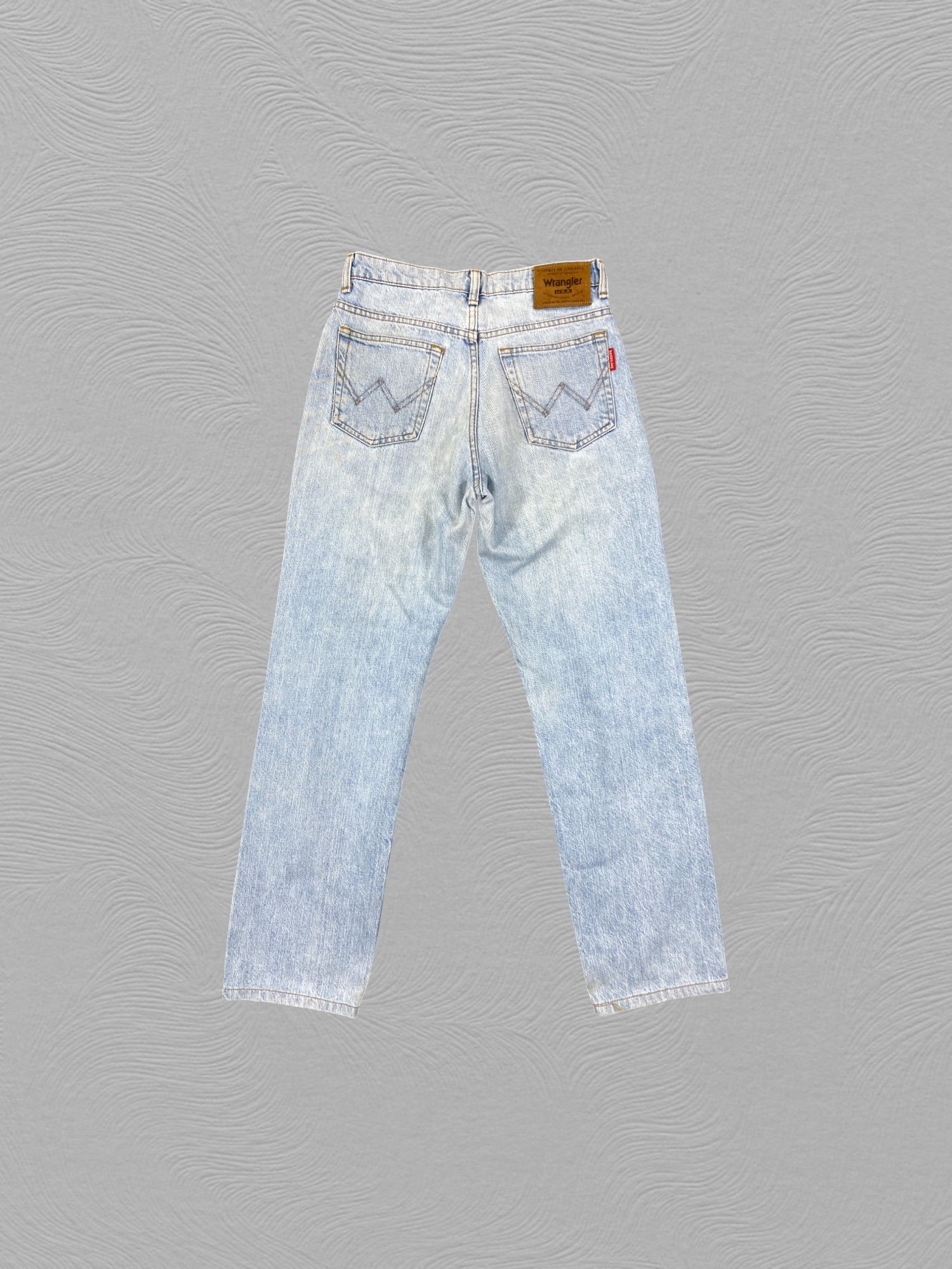 Japanese Brand Light Blue Wash Vintage Wrangler Jeans 27x28 - JN3334 Size US 27 - 2 Thumbnail