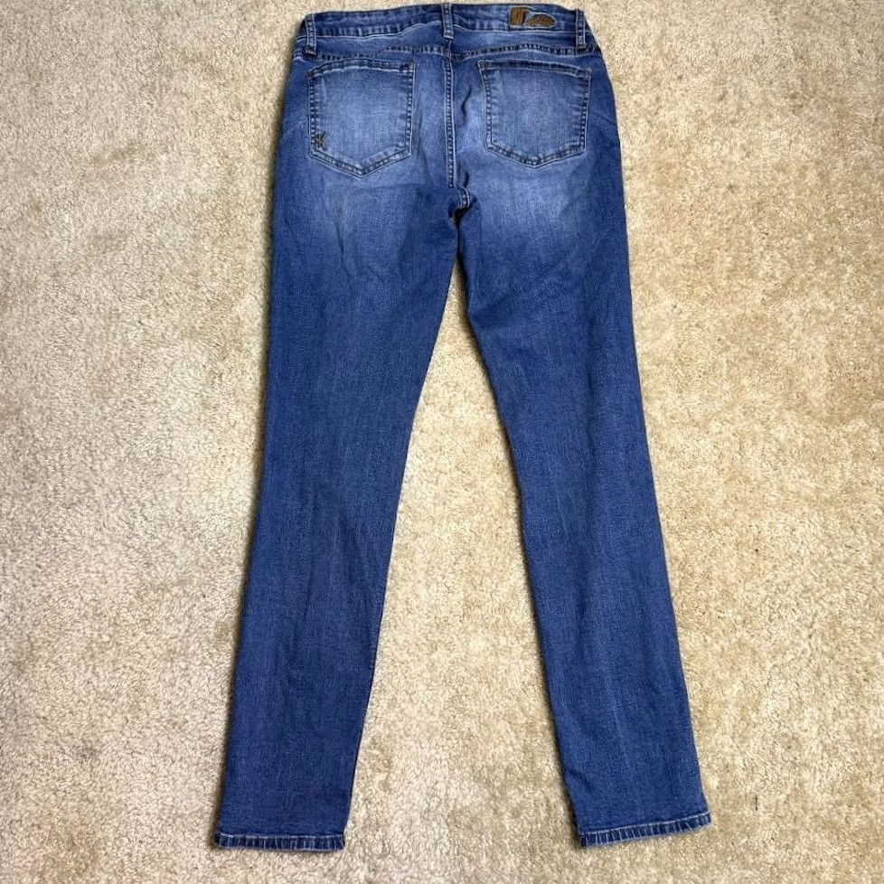 Vintage Kut From The Kloth Jeans Womens 8 Blue Stretch Skinny Medium Wash Denim 30x30 Size 30" / US 8 / IT 44 - 2 Thumbnail