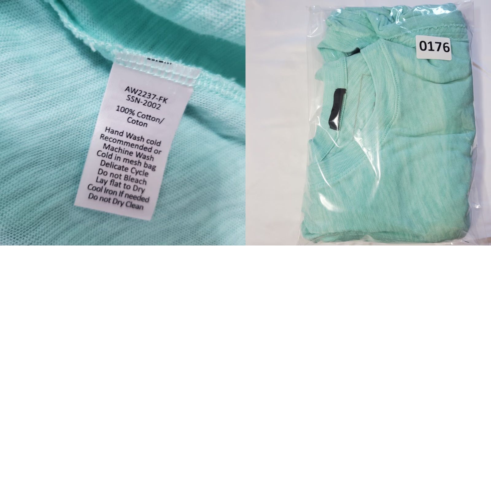 ATM Anthony Thomas Melillo ATM Anthony Thomas Melillo Dress Women Aqua Slub Jersey Sleeveless Maxi Beach Slit Crew Neck Cotton 100%" Size S / US 4 / IT 40 - 9 Thumbnail