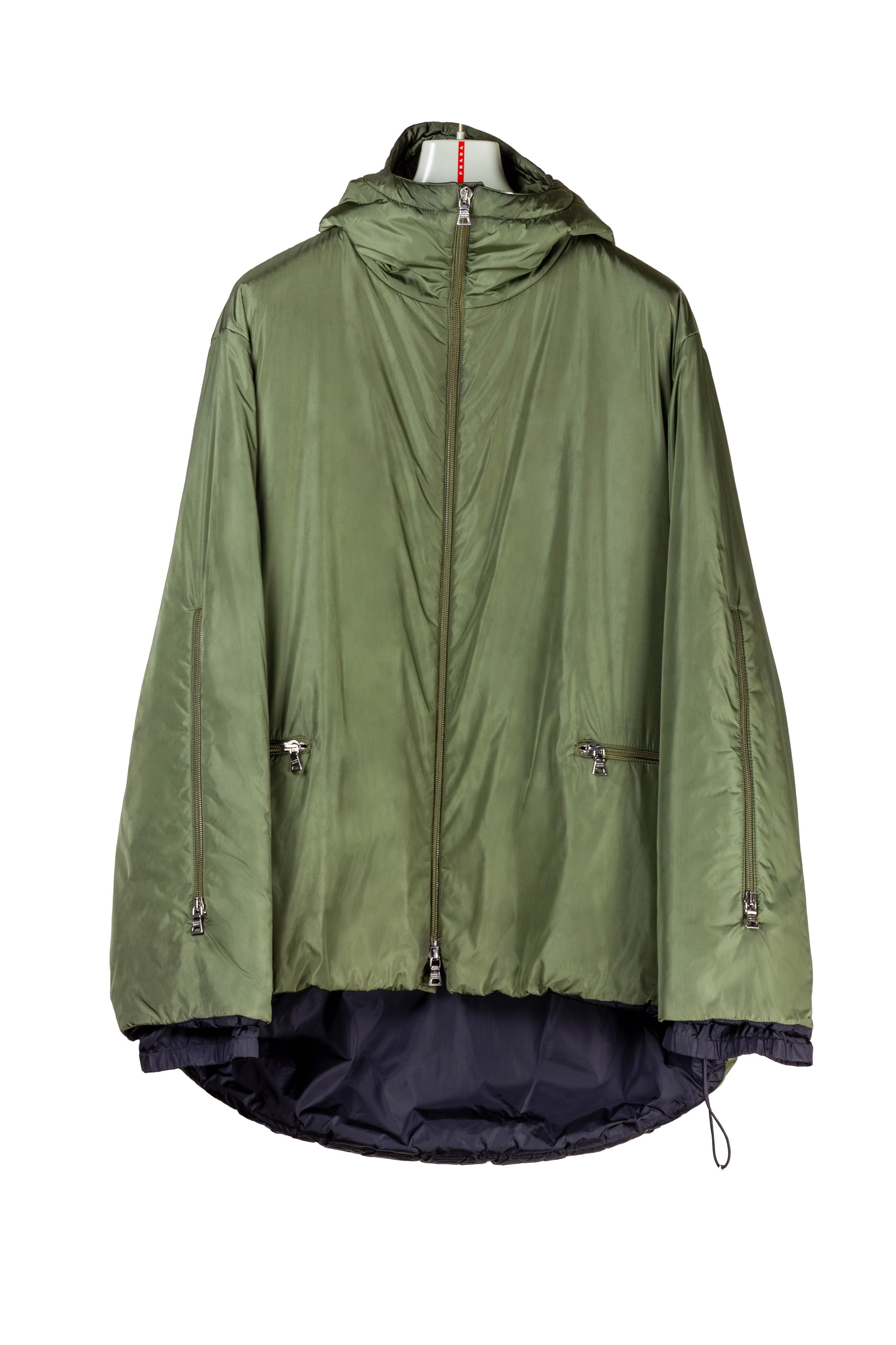 Prada Prada Sport Reversible Nylon Cotton Windbreaker Jacket -M/L | Grailed