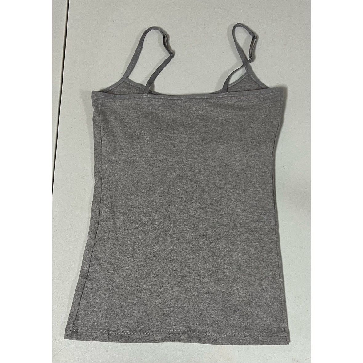 Sonoma SO Gray Grey Cami Shelf-Bra Camisole Tank Top Shirt Size XS🩶 Size XS / US 0-2 / IT 36-38 - 3 Thumbnail