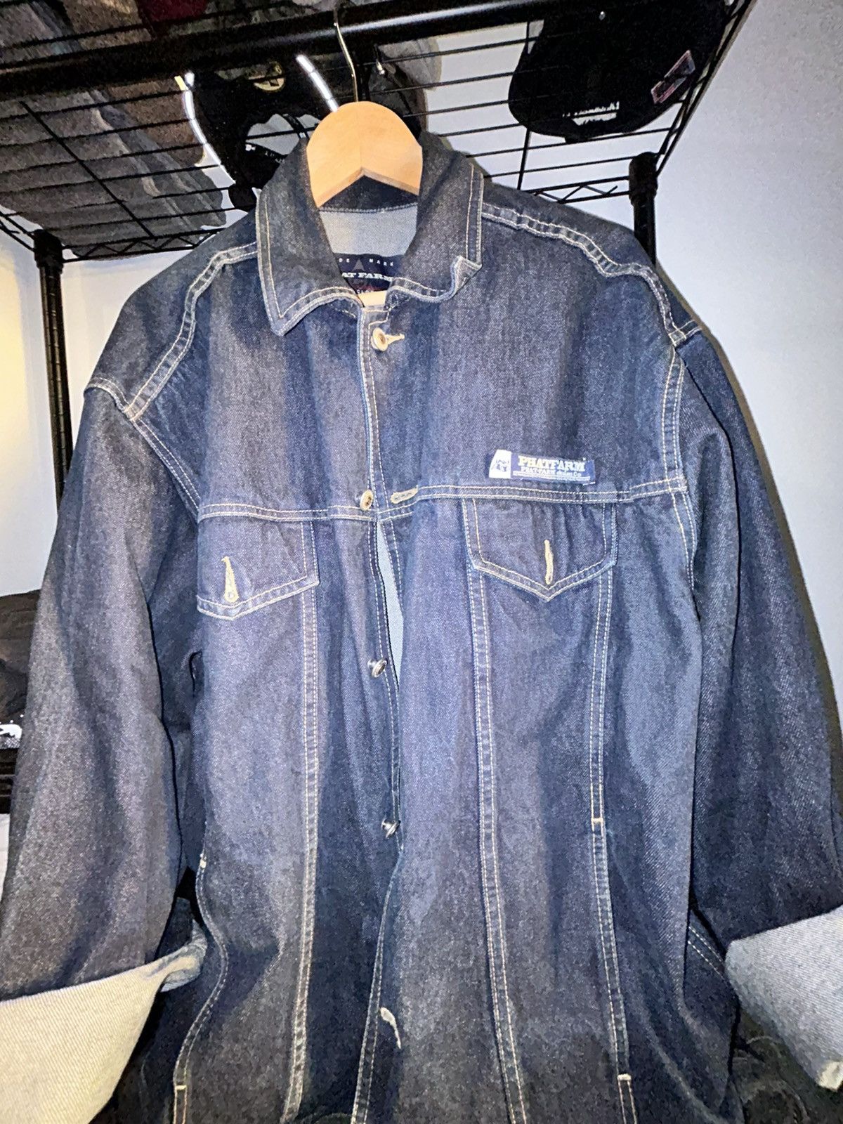 Phat farm jean jacket best sale