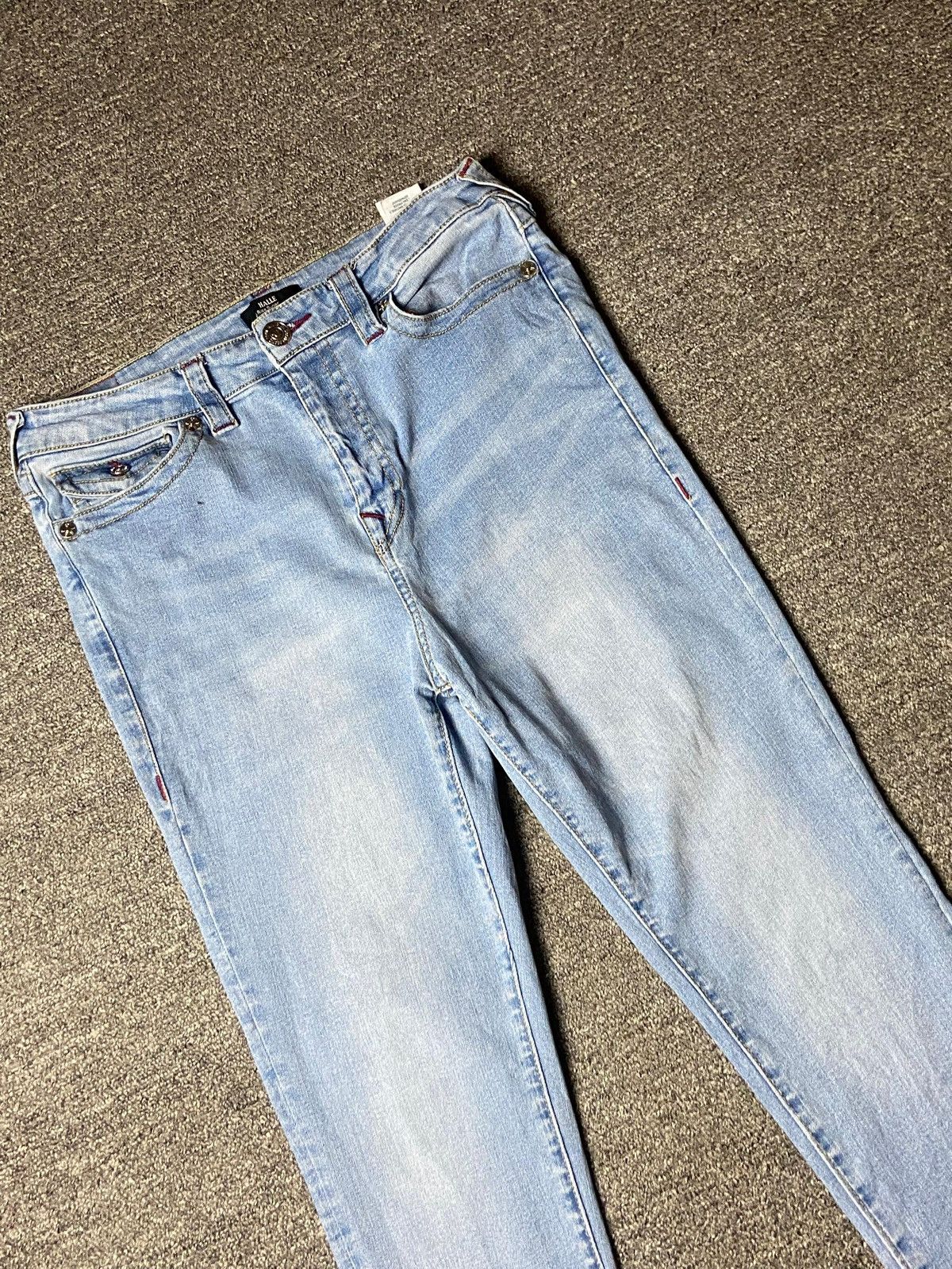 True Religion True Religion High Rise Super Skinny Jeans (144) Size US 31 - 11 Thumbnail