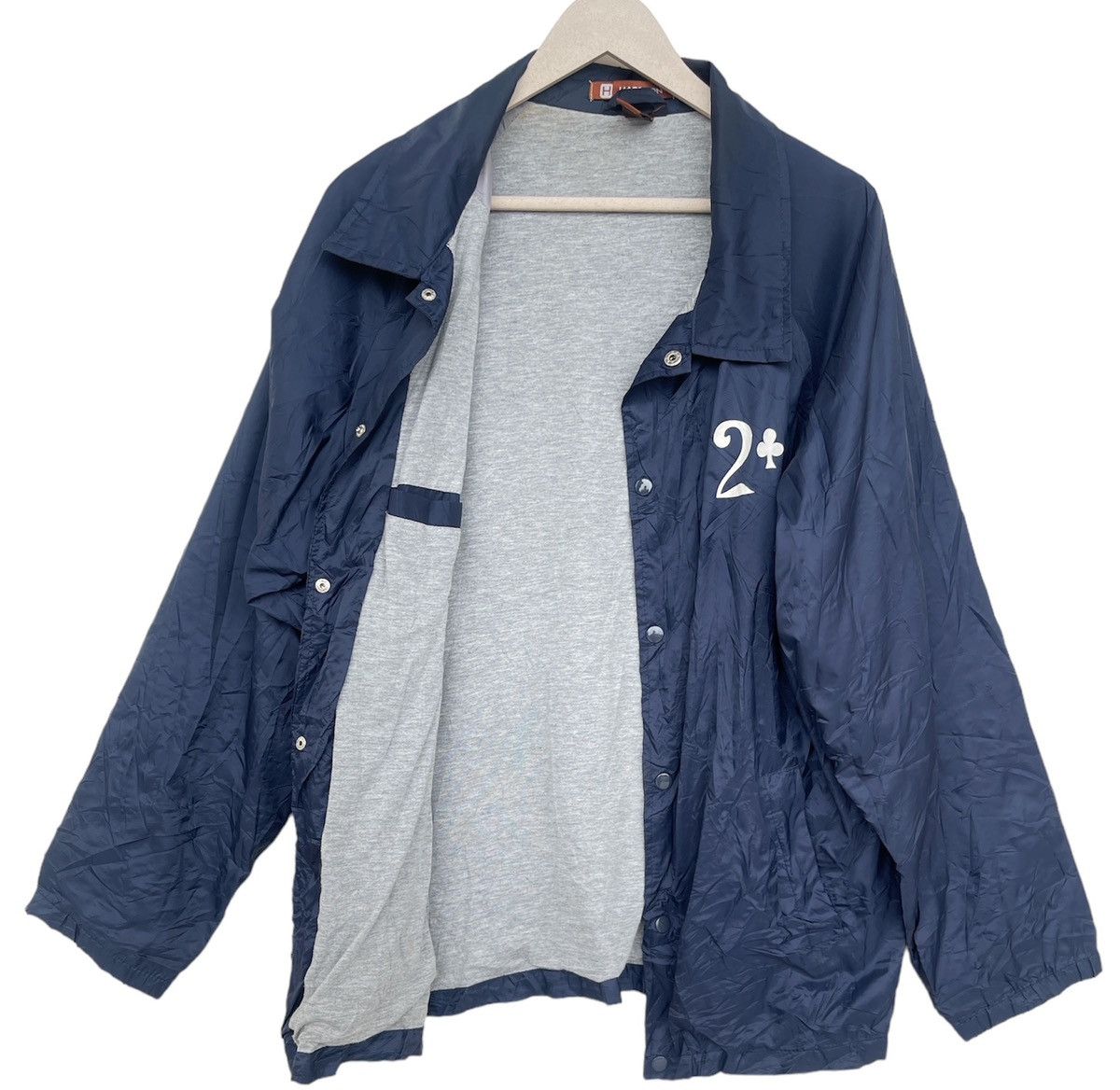 Harriton × Vintage Vintage HARRITON lowchard Snack Big Logo Jacket Size US L / EU 52-54 / 3 - 3 Thumbnail