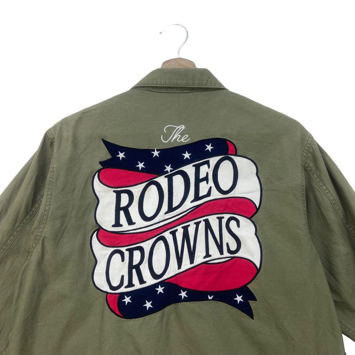 Japanese Brand Radeo Crown Utility Shirt Style Big Logo Size US S / EU 44-46 / 1 - 2 Thumbnail
