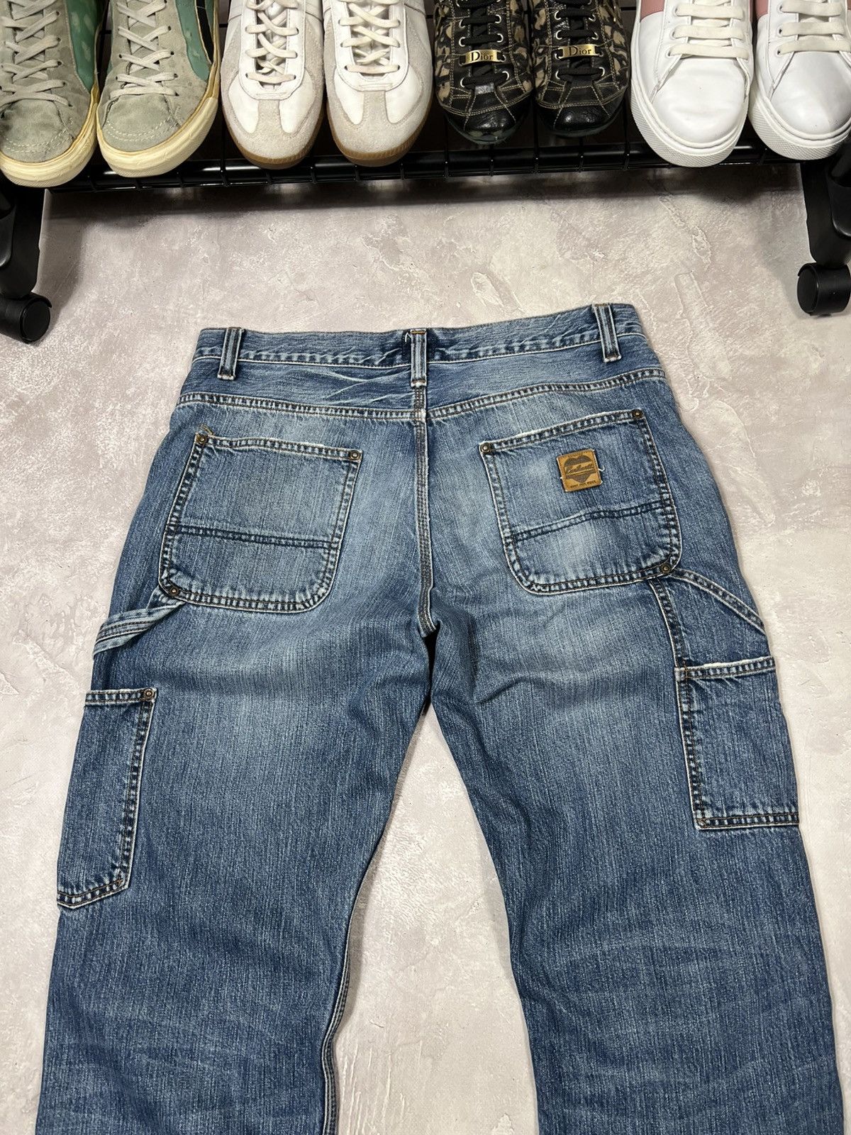 Carhartt Vintage Carhartt Logger Carpenter Distressed Workwear Pants Size US 32 / EU 48 - 5 Thumbnail