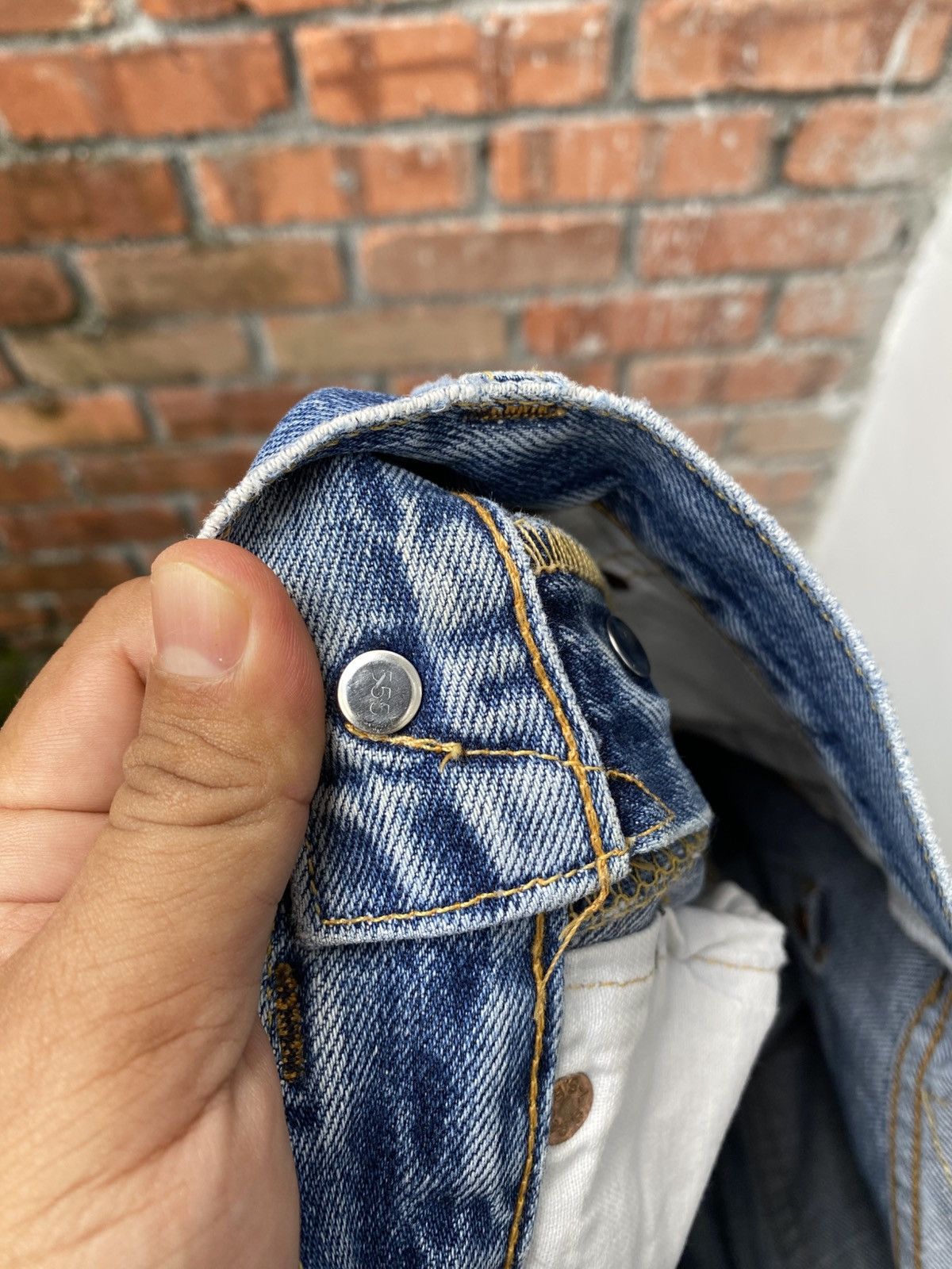 Levi's × Levi's Vintage Clothing × Vintage W31x30.5 Vintage levi's 501xx redline big E denime USA Size US 31 - 5 Thumbnail