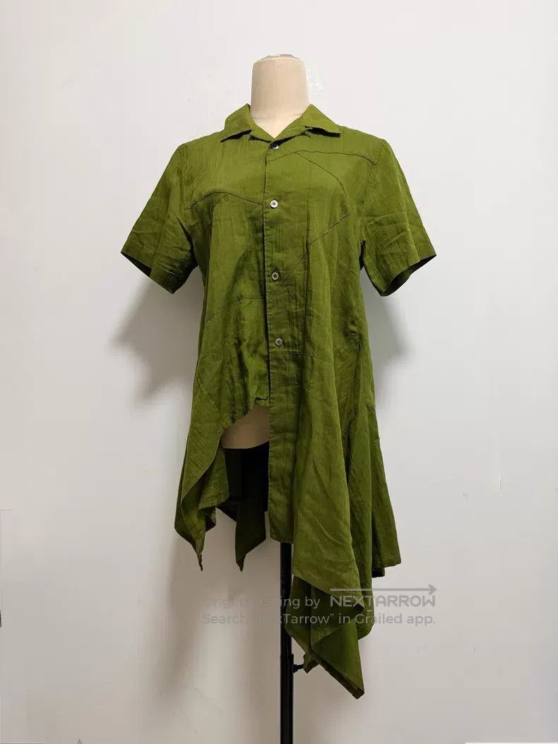 Comme des Garcons Comme Des Garcons size F Green Top Size S / US 4 / IT 40 - 1 Thumbnail