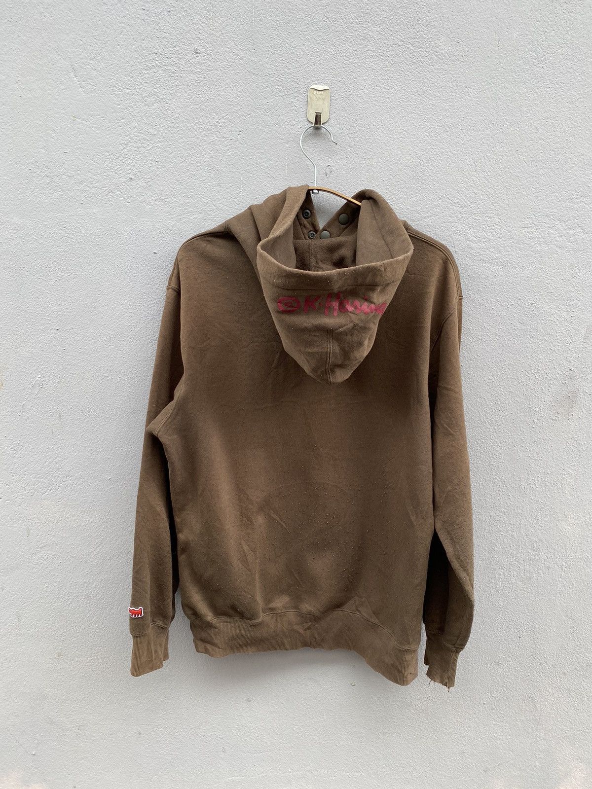 Keith Haring × Vintage Vintage Keith Haring Brown Hoodie Size US S / EU 44-46 / 1 - 9 Thumbnail