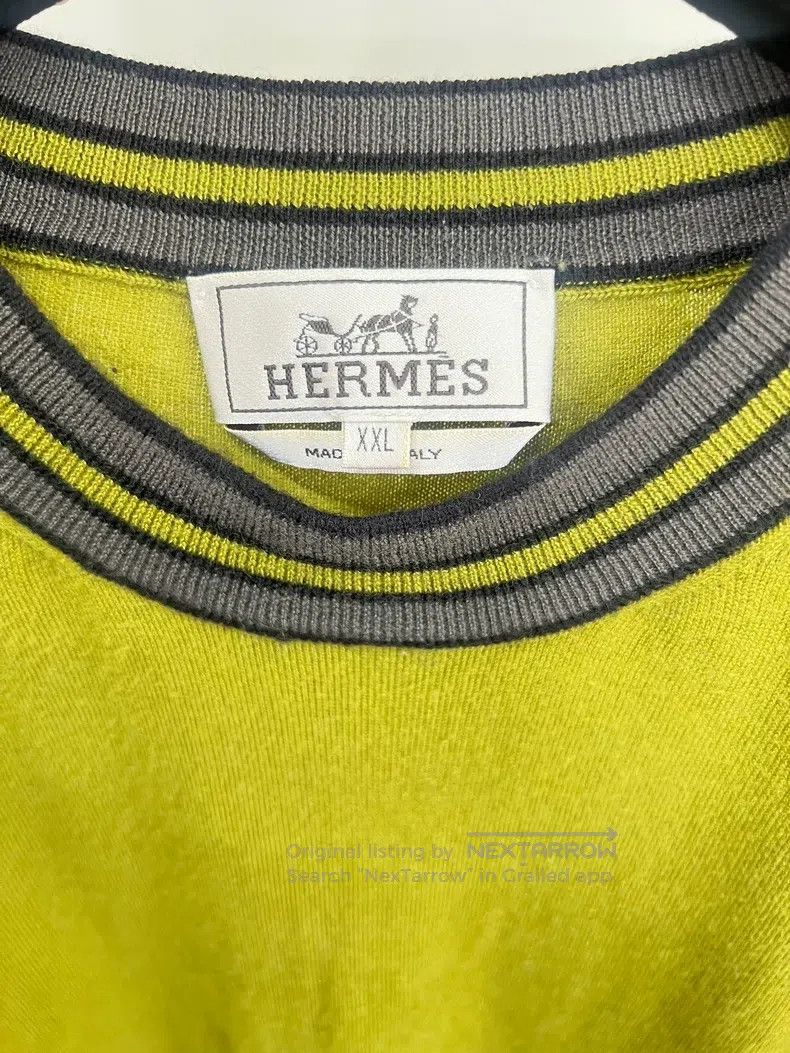 Hermes Hermes Knit Cashmere Sweater Size US XXL / EU 58 / 5 - 3 Thumbnail