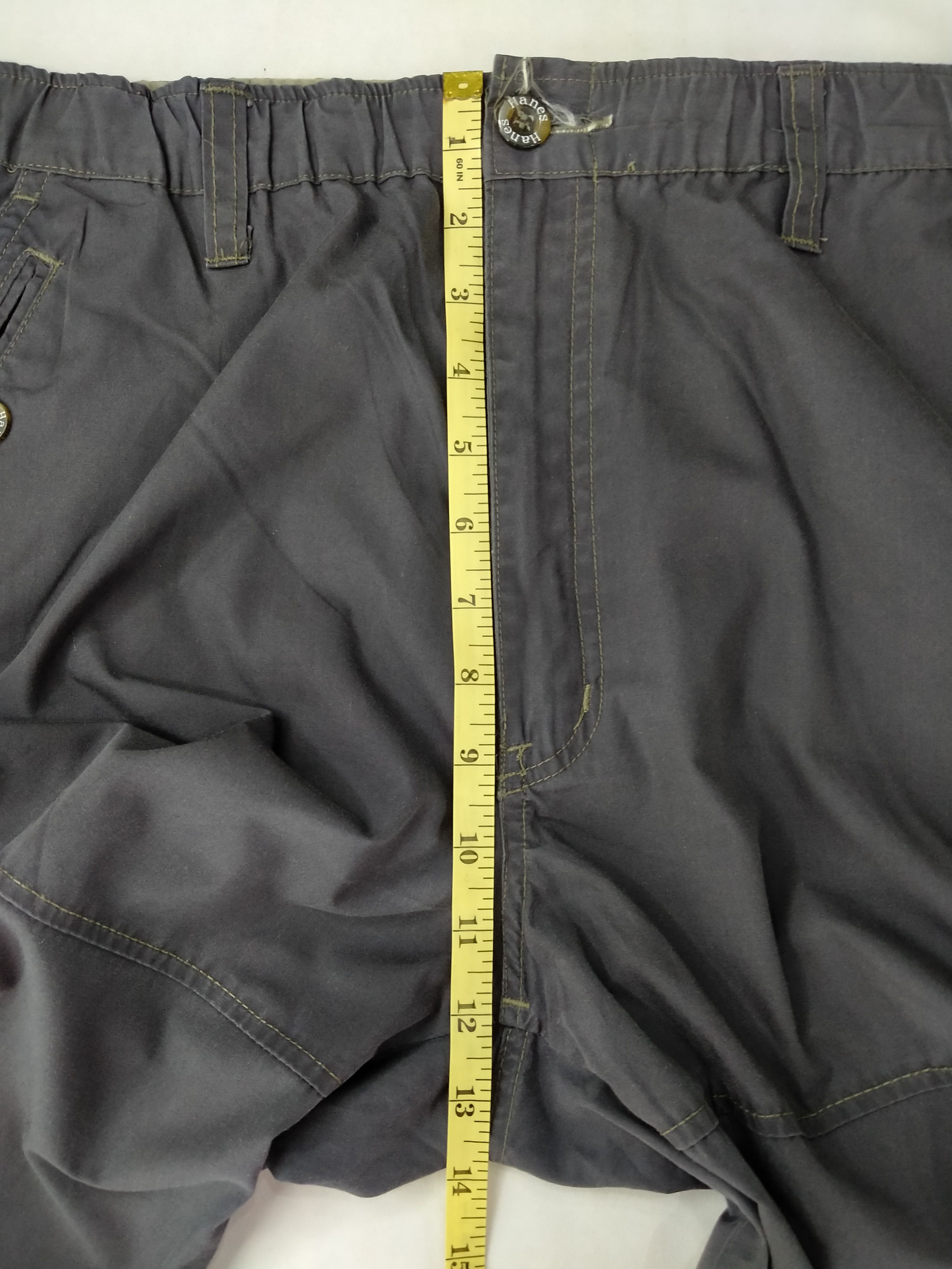 Vintage Hanes Cargo Multi Pocket Pants 36 x 31.5 - CP119 Size US 36 / EU 52 - 10 Thumbnail