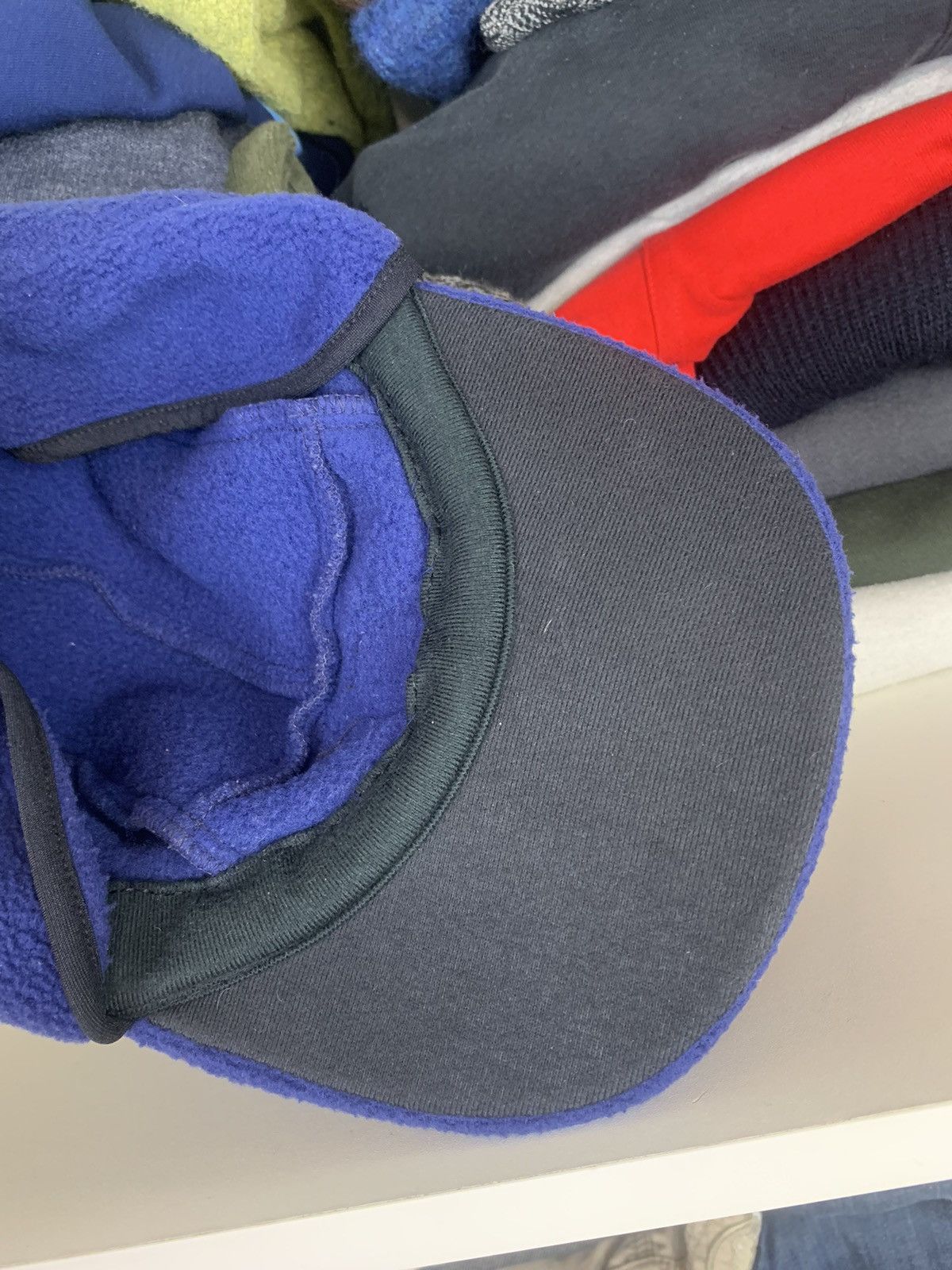 USA Olympics × Vintage Vintage Bula US Ski Team 2 in 1 Fleece Cap Hat Made in USA Size ONE SIZE - 17 Thumbnail