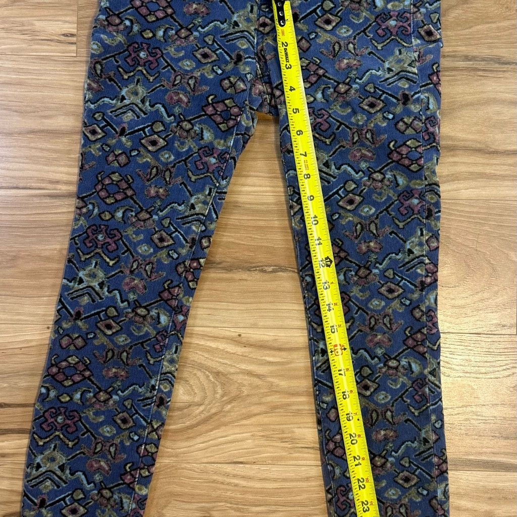 Other Pilcro Women’s Skinny Jeans Boho Print Size 26 Size 27" / US 4 / IT 40 - 8 Thumbnail