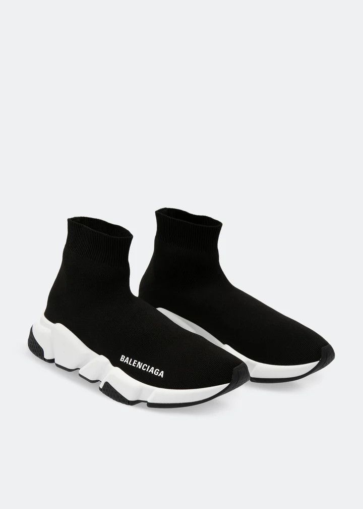 Balenciaga o1bcso1str0226 Speed Sneakers In Black Size US 12 / IT 42 - 3 Thumbnail