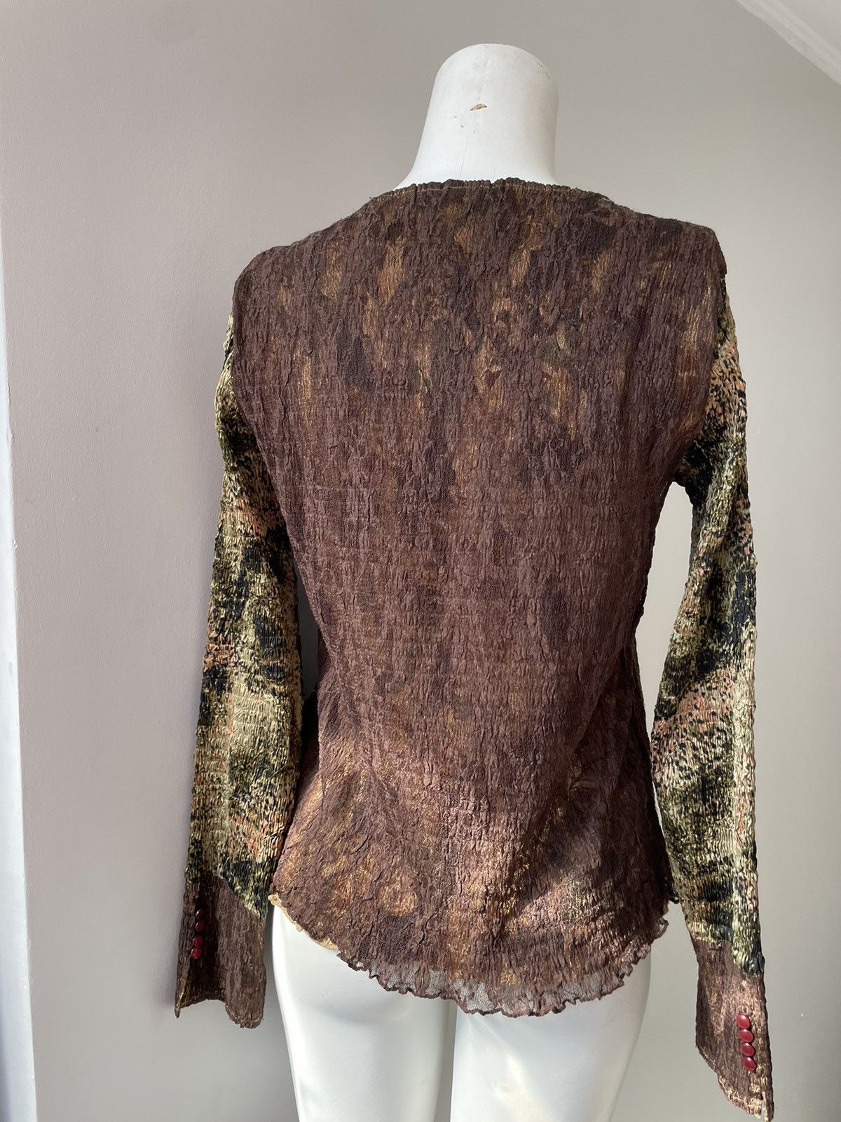 Vintage Italian blouse Size L / US 10 / IT 46 - 10 Thumbnail