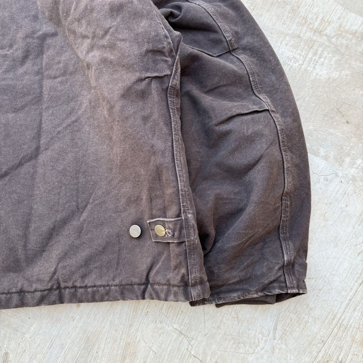 Carhartt Vintage 90s Sunfaded Carhartt Crop Arctic Tall Jacket Size US XXL / EU 58 / 5 - 8 Thumbnail