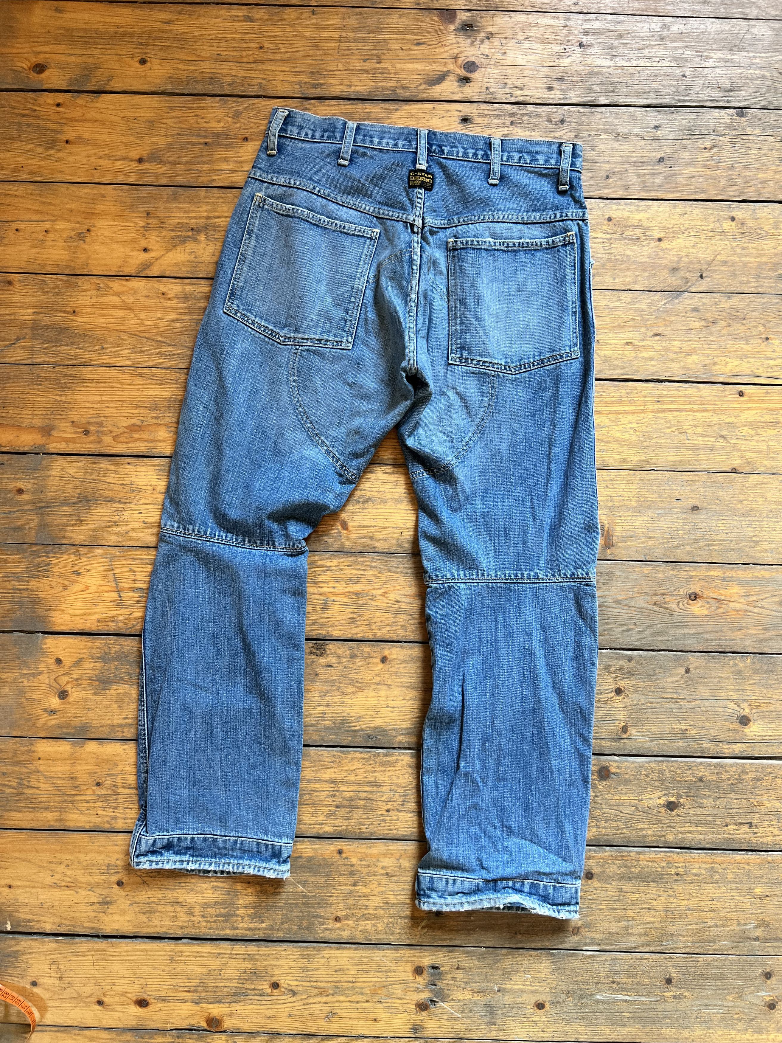 Denime G-Star Vintage Jeans Heavy Biker Pants Size US 32 / EU 48 - 7 Thumbnail