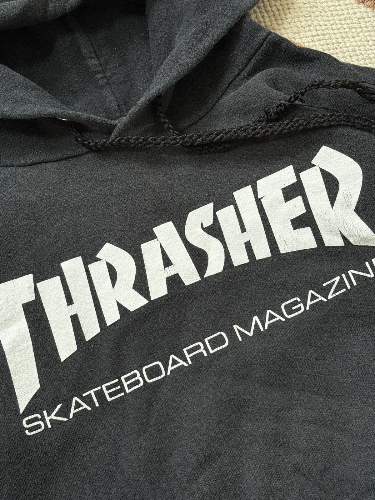 Thrasher VINTAGE THRASHER SKATEBOARDING Y2K HOODIE Size US M / EU 48-50 / 2 - 2 Thumbnail