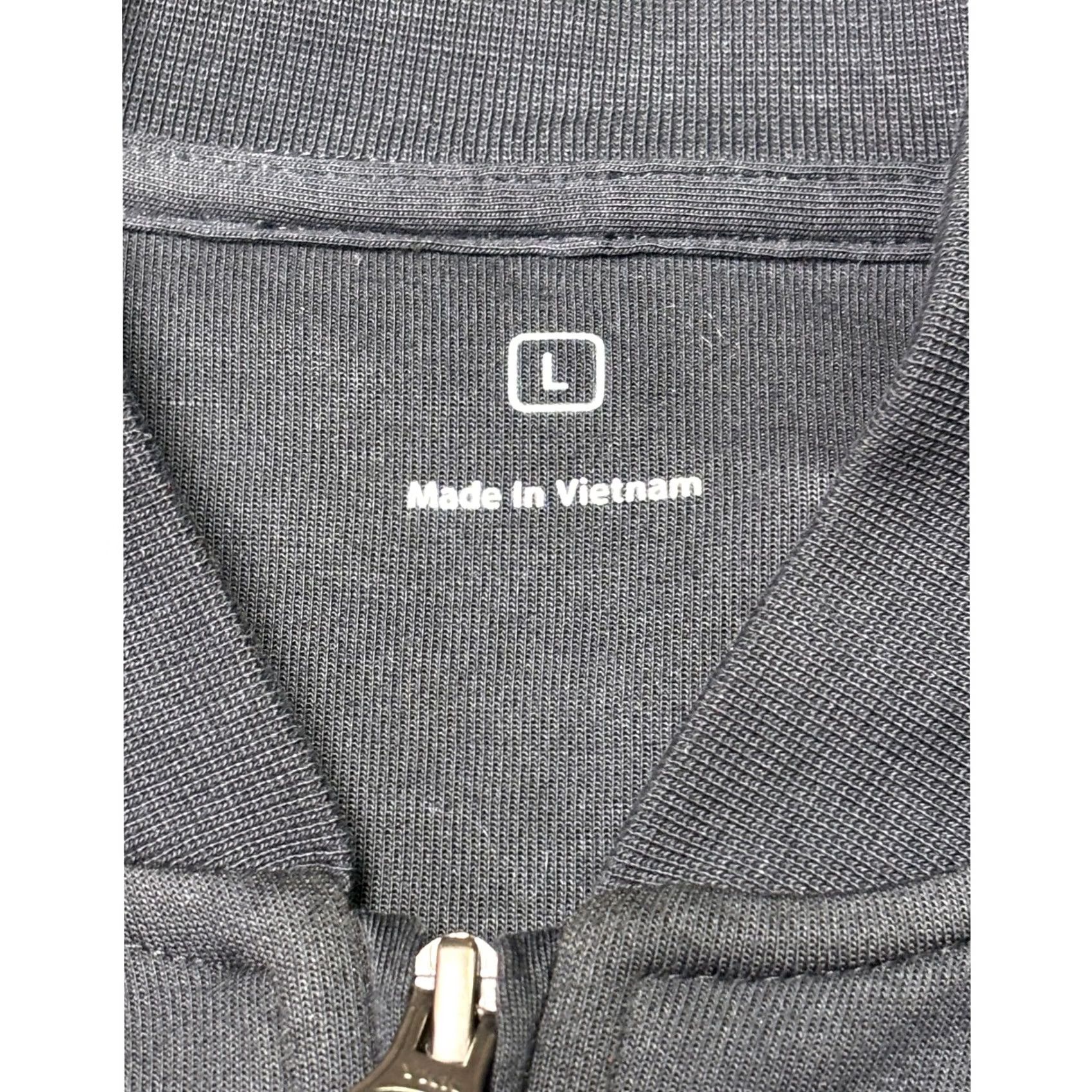 Apple Apple Track Jacket Mens Size L Black Zip Up Long Sleeve Embroidered Logo Size US L / EU 52-54 / 3 - 3 Thumbnail