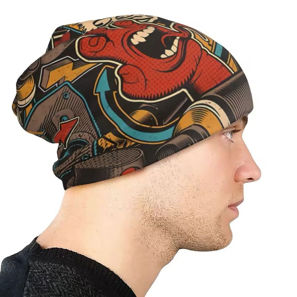 Other Skullies Beanies Caps Urban Pattern Pop Thin Hat Size ONE SIZE - 5 Thumbnail