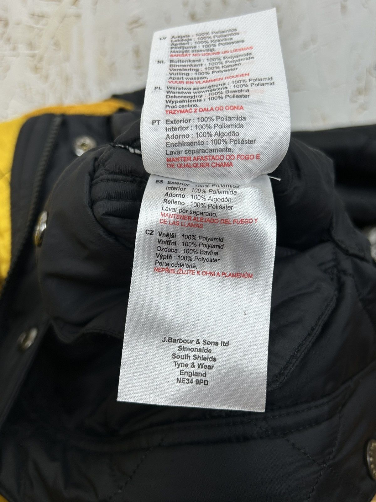Barbour Barbour International Quilted Ariel Jacket XL Black Size XL / US 12-14 / IT 48-50 - 13 Thumbnail