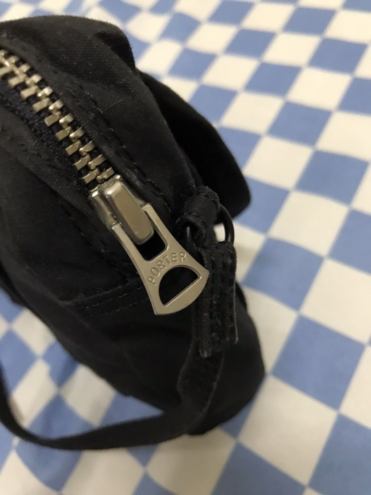 Japanese Brand × Porter Porter Japan Black Mini Sling Pouch Bag Size ONE SIZE - 6 Thumbnail