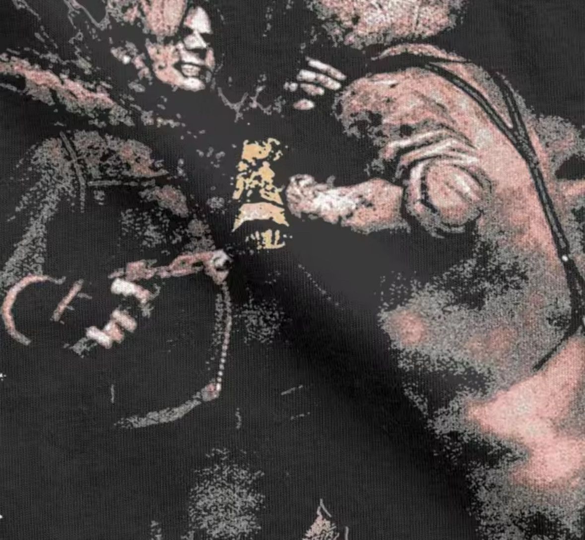 Other Y2K Streetwear Fashion Black Soft T-Shirt Punk Graphic Tees Size US XXL / EU 58 / 5 - 3 Thumbnail
