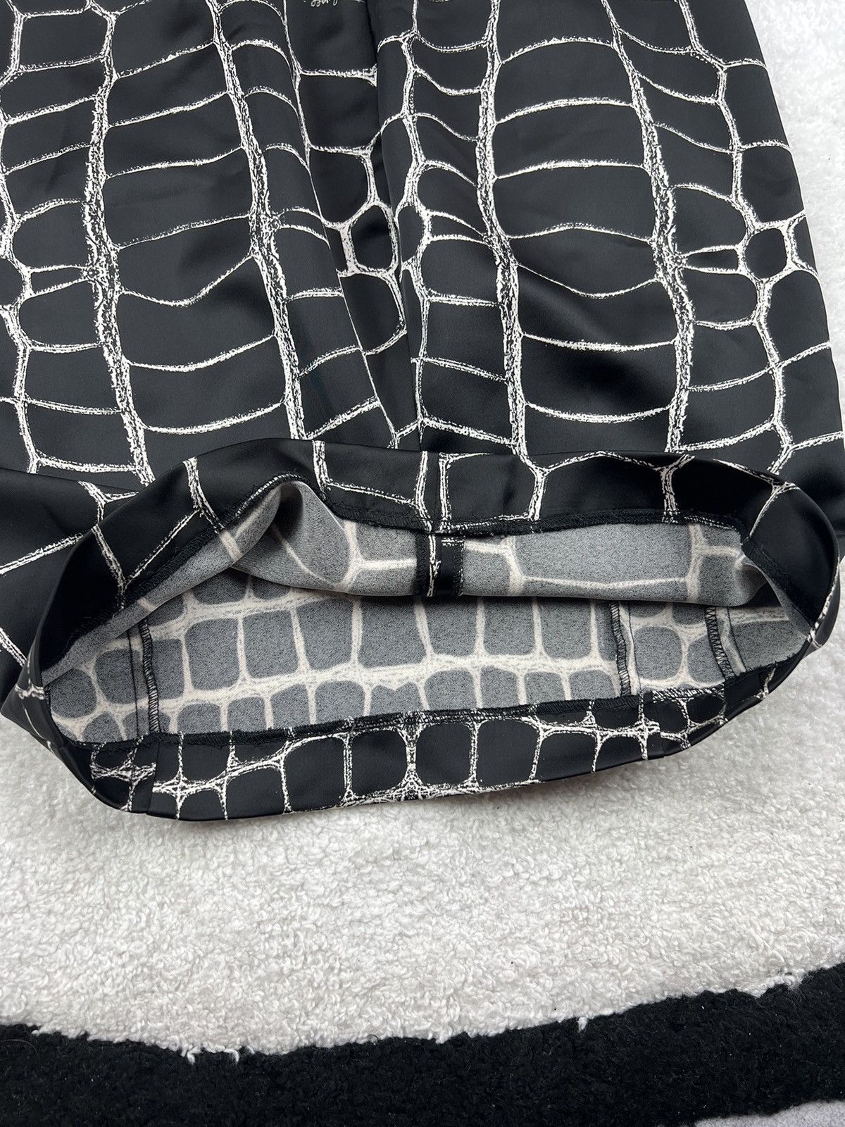 Roberto Cavalli Vintage Just Italy Roberto Cavalli Snake Pattern Y2K Size 26" / US 2 / IT 38 - 13 Thumbnail