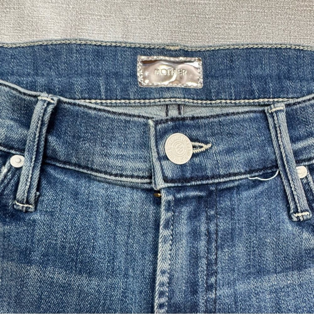 MOTHER MOTHER Stunner Zip Ankle Step Fray in Good Girls Do Jeans S Size 27" / US 4 / IT 40 - 5 Thumbnail