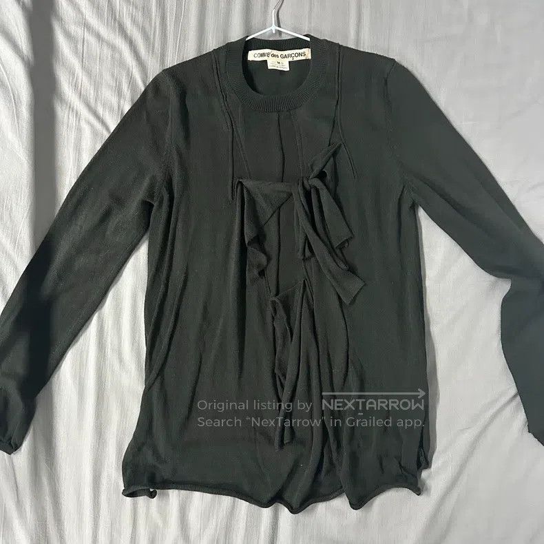 Comme des Garcons Comme Des Garcons Double-layer knit sweater Size M / US 6-8 / IT 42-44 - 1 Thumbnail