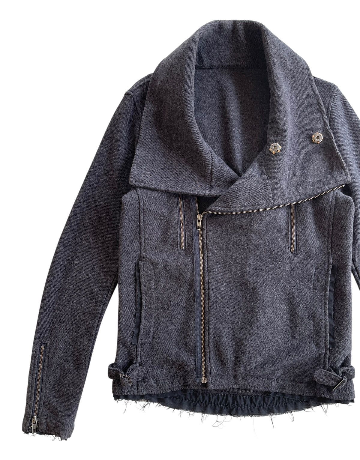 Japanese Brand JPEGG Melton Riders Jacket Size US S / EU 44-46 / 1 - 9 Thumbnail
