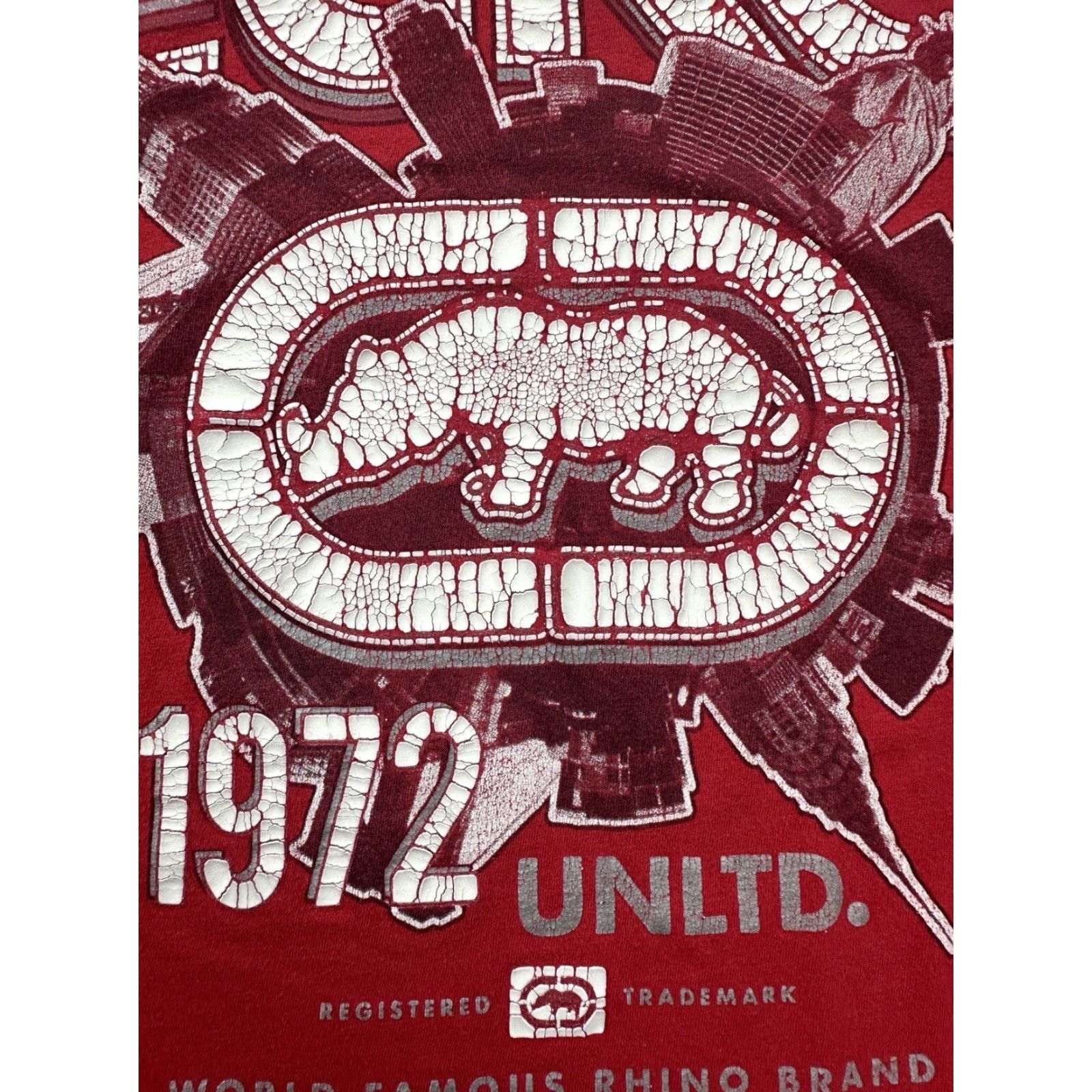Ecko Unltd. VINTAGE Ecko Unltd Shirt Mens XL Red Short Sleeve Spellout Logo T-Shirt Hip Hop Men XL Red Shirt Logos Vintage Size US XL / EU 56 / 4 - 6 Thumbnail