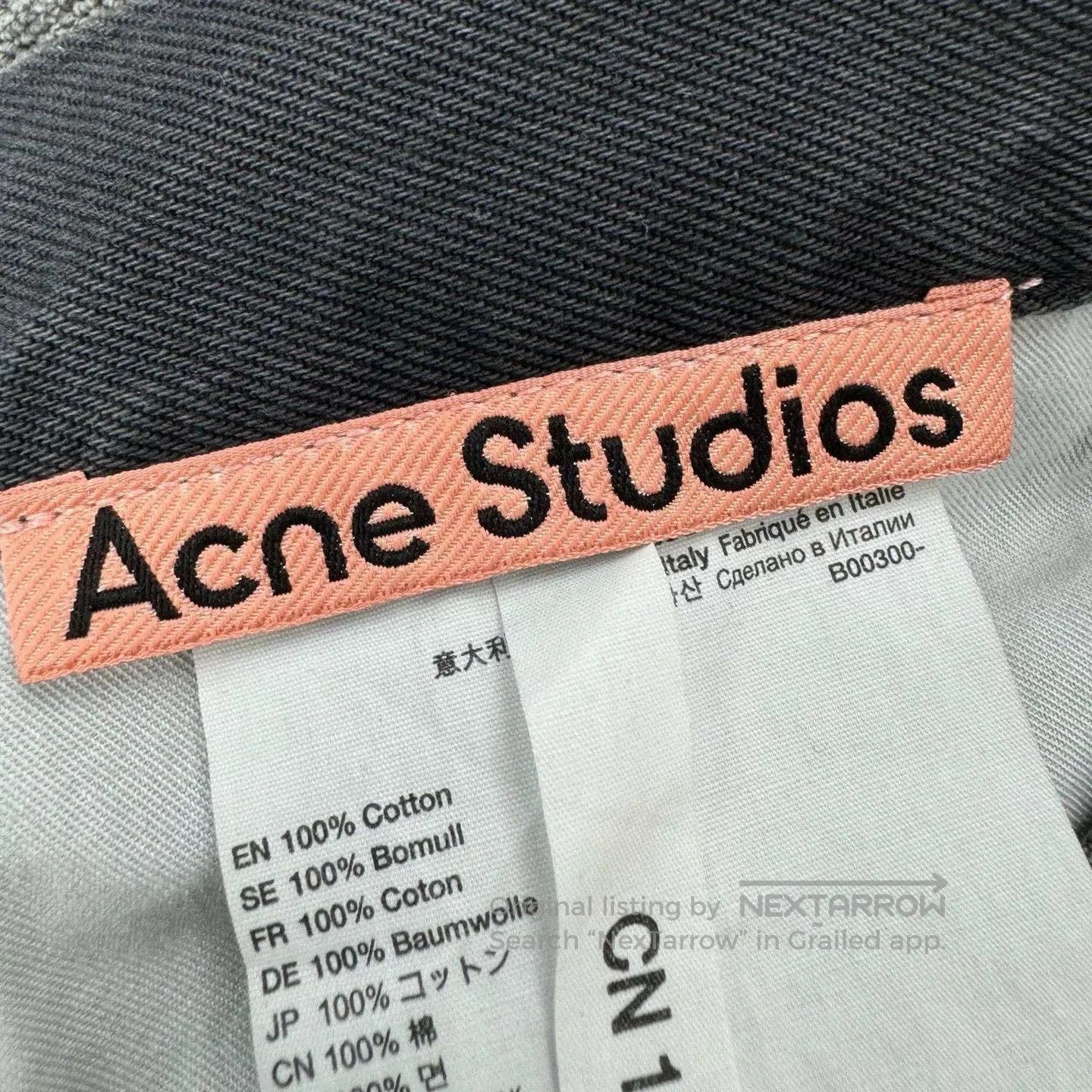 Acne Studios gray washed Acne Studios denim pants. Size US 31 - 6 Thumbnail