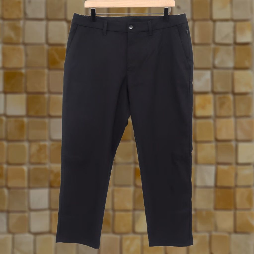 Lululemon Lululemon ABC Classic Fit Pants Mens 34 Black Inseam 26" Flat Front Chino 5-Pocket Stretch Size US 34 / EU 50 - 1 Thumbnail