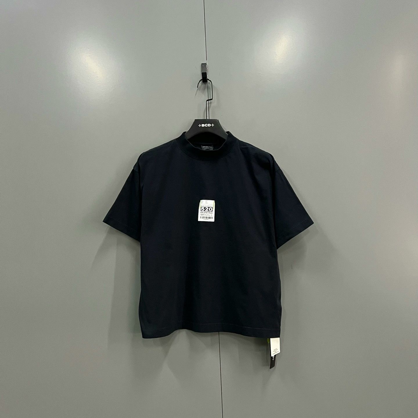 Balenciaga Balenciaga 25 Valentine's Limited Black Logo Tee Size US S / EU 44-46 / 1 - 1 Preview