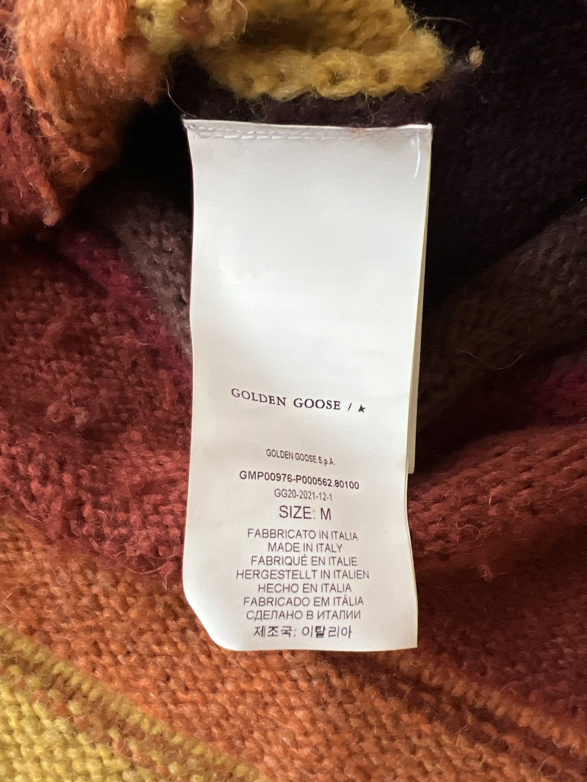 Golden Goose Golden Goose fringed alpaca cardigan Size US M / EU 48-50 / 2 - 8 Thumbnail