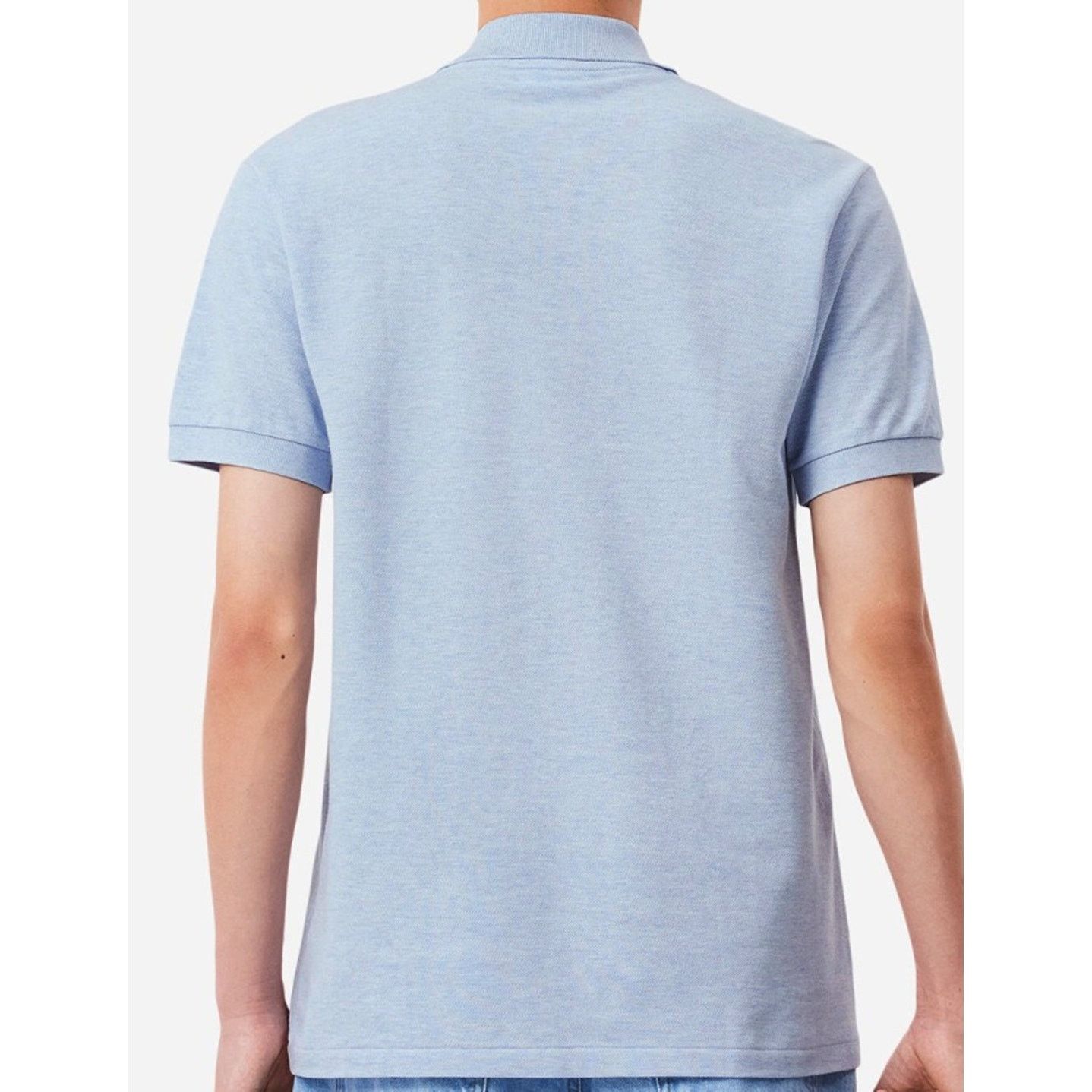 Lacoste Lacoste Mens Short Sleeve Pique Polo Shirt Blue Chine M Size US M / EU 48-50 / 2 - 3 Thumbnail