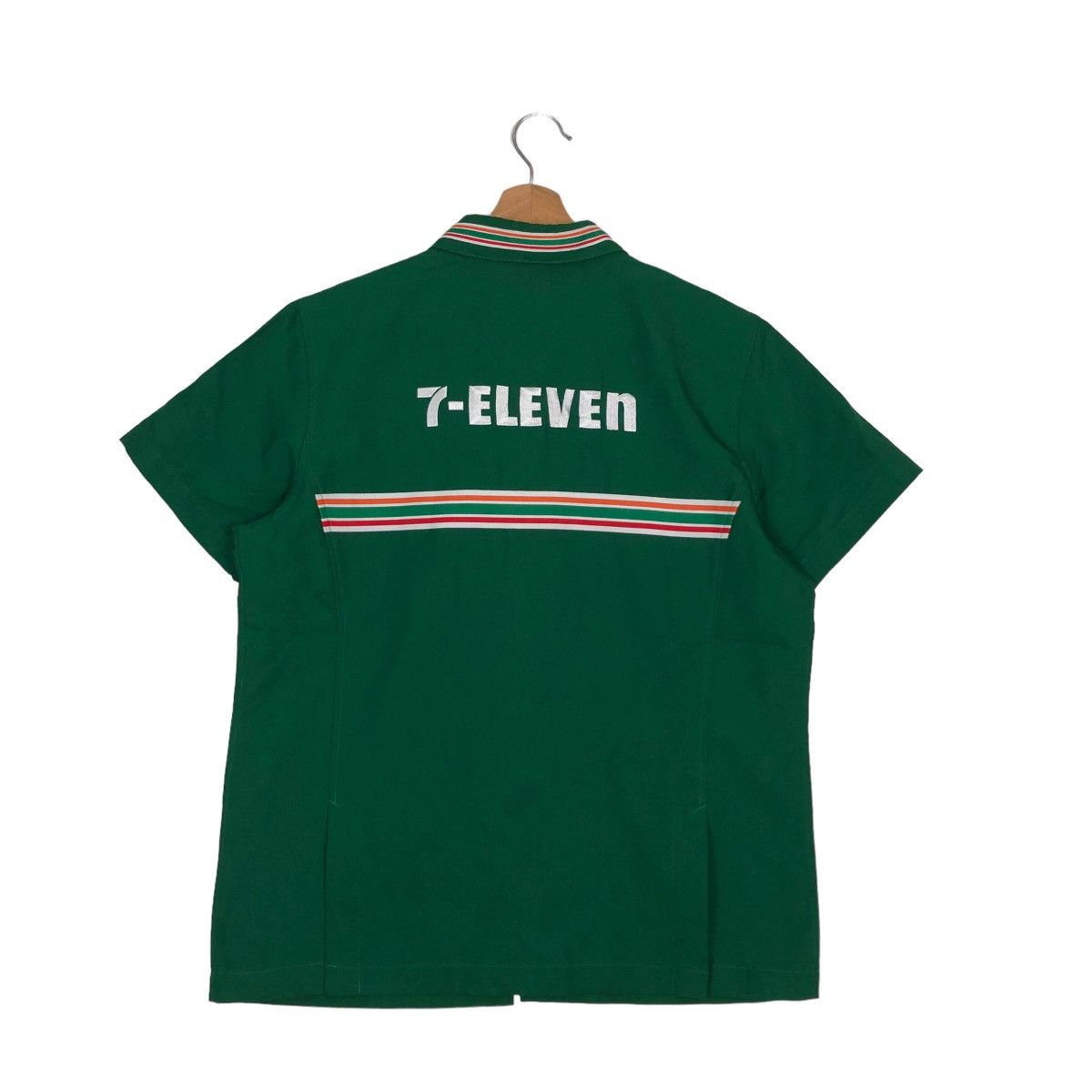 Japanese Brand 🔥RARE VINTAGE WORK JACKET 7 - ELEVEN BIG LOGO Size US M / EU 48-50 / 2 - 7 Thumbnail