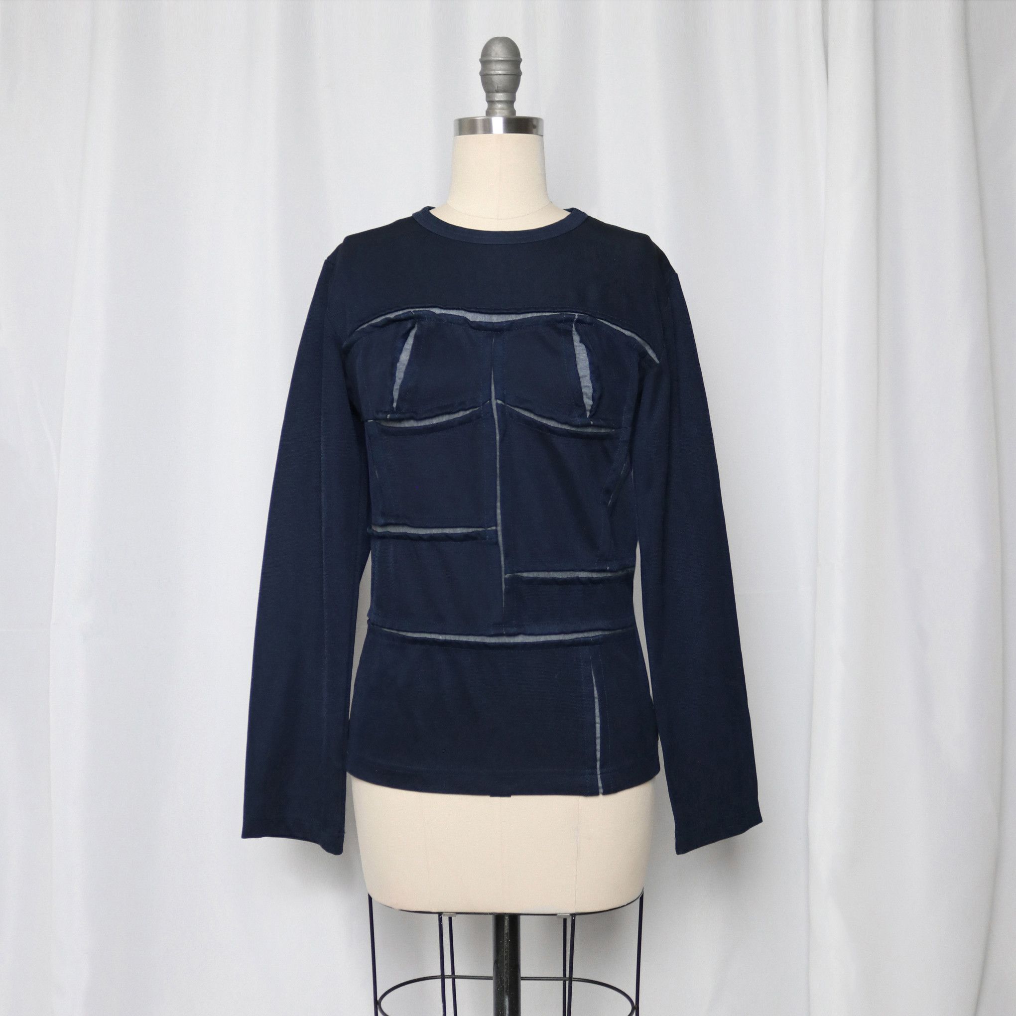 Comme des Garcons Comme Des Garcons AD2005 panel structured top Size S / US 4 / IT 40 - 4 Thumbnail