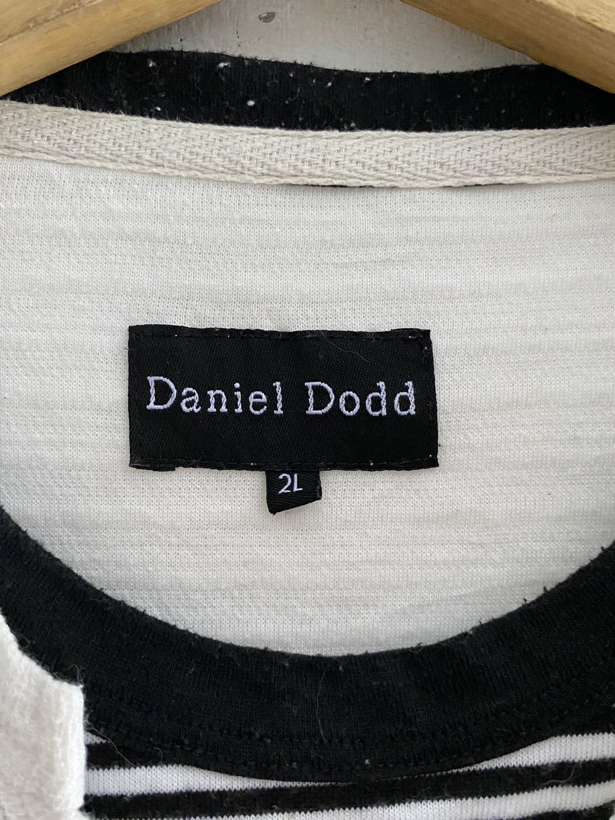 If Six Was Nine × Japanese Brand × Le Grande Bleu (L.G.B.) 2000s Daniel dodd double layers tshirt Size US L / EU 52-54 / 3 - 5 Thumbnail
