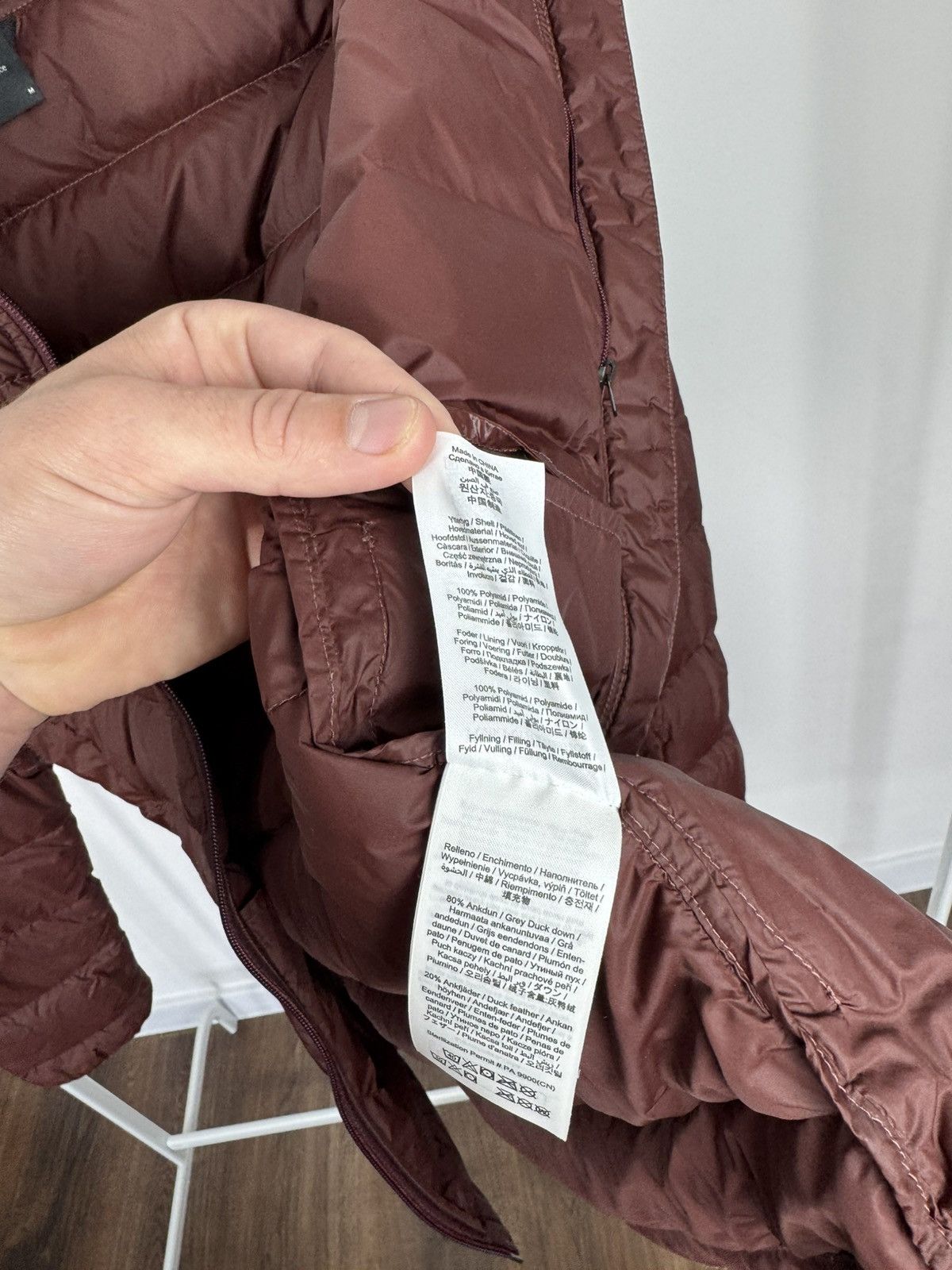 Peak Performance Peak Performance Women Hooded Down Puffer Jacket Burgundy M Size M / US 6-8 / IT 42-44 - 12 Thumbnail