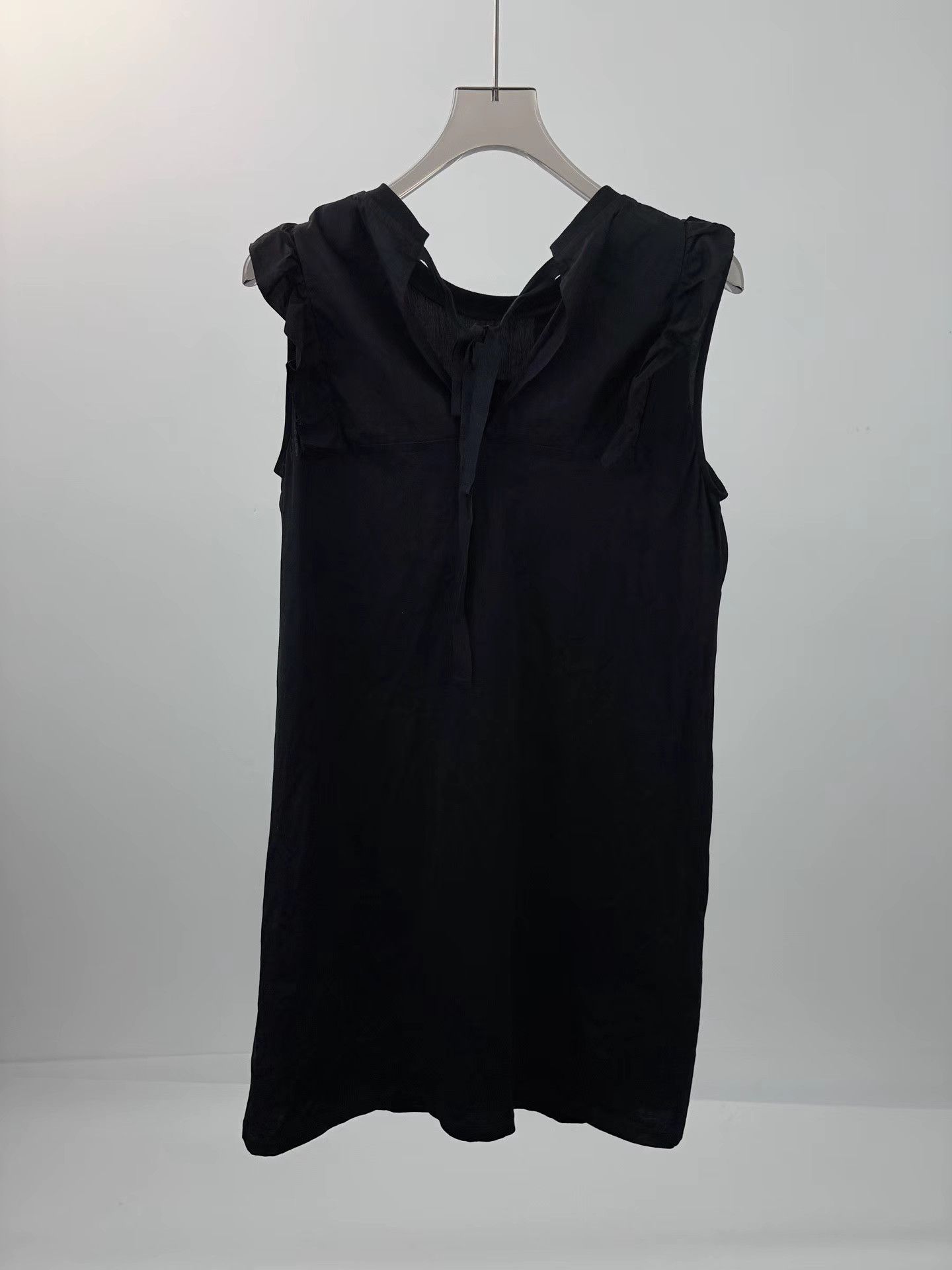 Prada PRADA Lace Trim Sleeveless Dress K1 Size M / US 6-8 / IT 42-44 - 2 Thumbnail