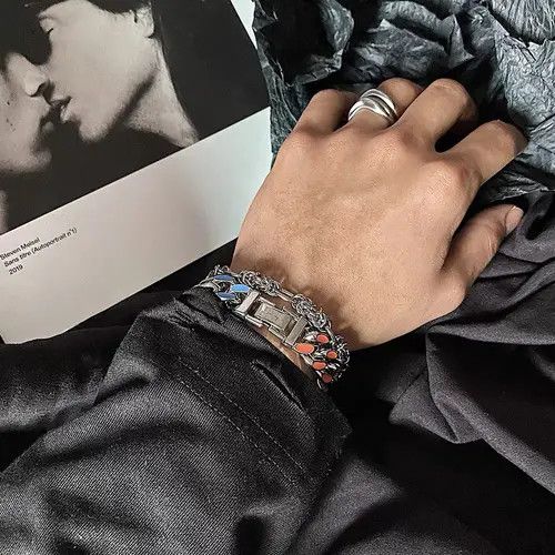 VIBE Retro punk bracelet Size ONE SIZE - 3 Thumbnail
